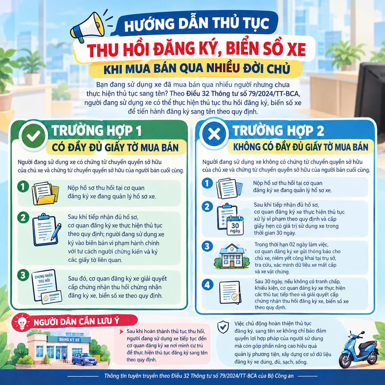 HƯỚNG DẪN SANG TÊN XE QUA NHIỀU ĐỜI CHỦ MỚI NHẤT