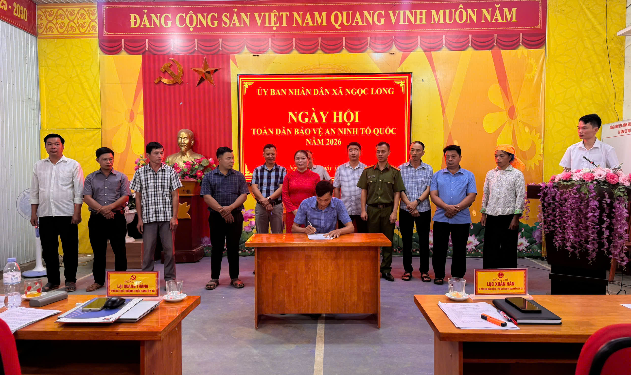 NGỌC LONG TỔ CHỨC NGÀY HỘI TOÀN DÂN BẢO VỆ AN NINH TỔ QUỐC NĂM 2026