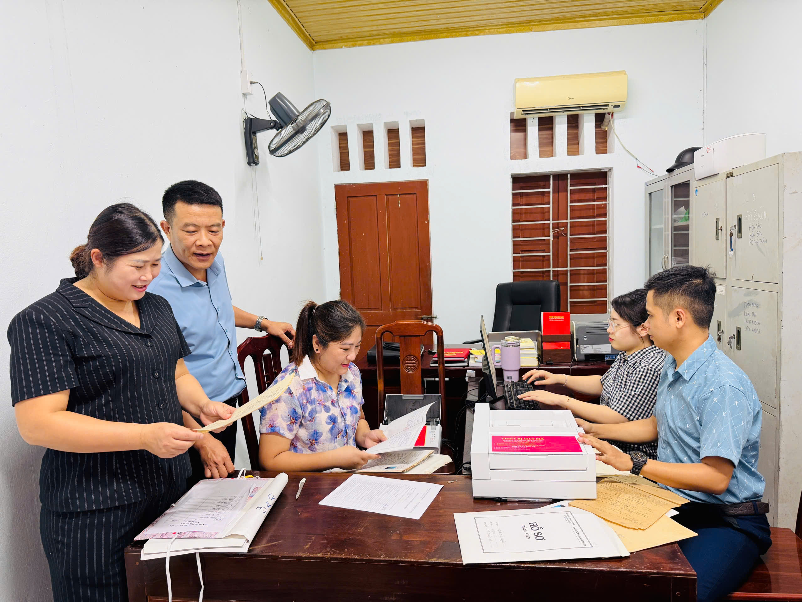 Thuận Hòa tích cực số hóa hồ sơ Đảng