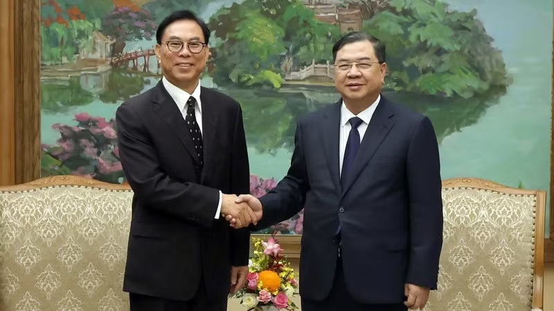 Phó Thủ tướng Thường trực Phạm Gia Túc tiếp Đoàn Hiệp hội Hợp tác quốc tế doanh nghiệp vừa và nhỏ Thượng Hải