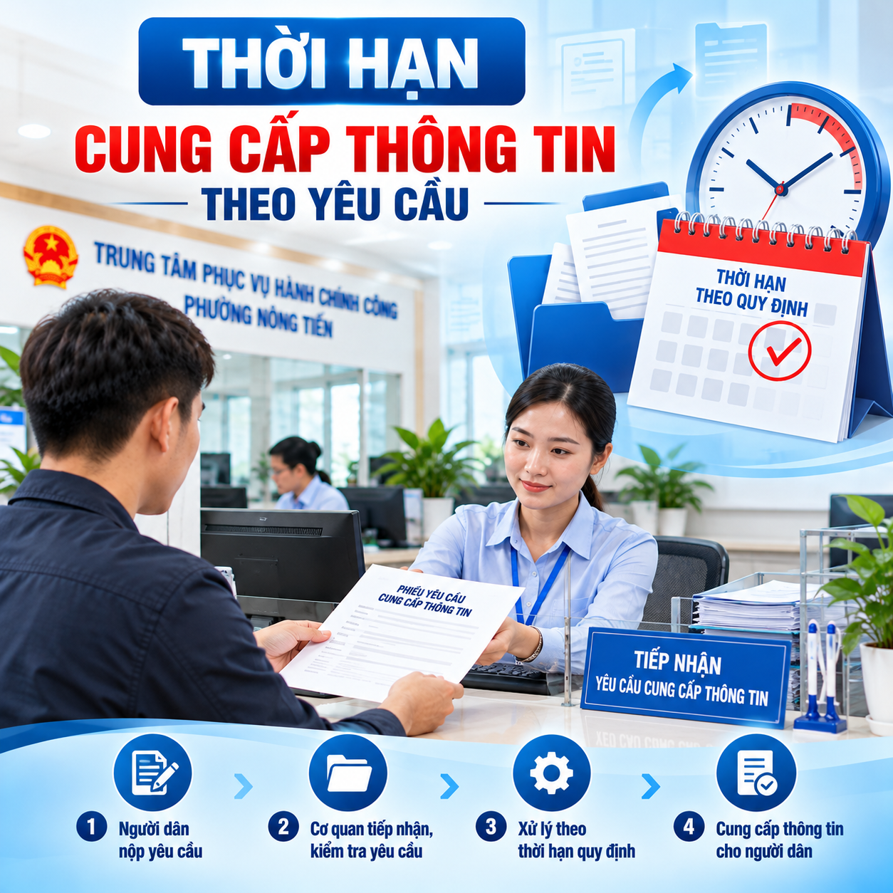 Thời hạn cung cấp thông tin theo yêu cầu: Người dân cần biết gì?