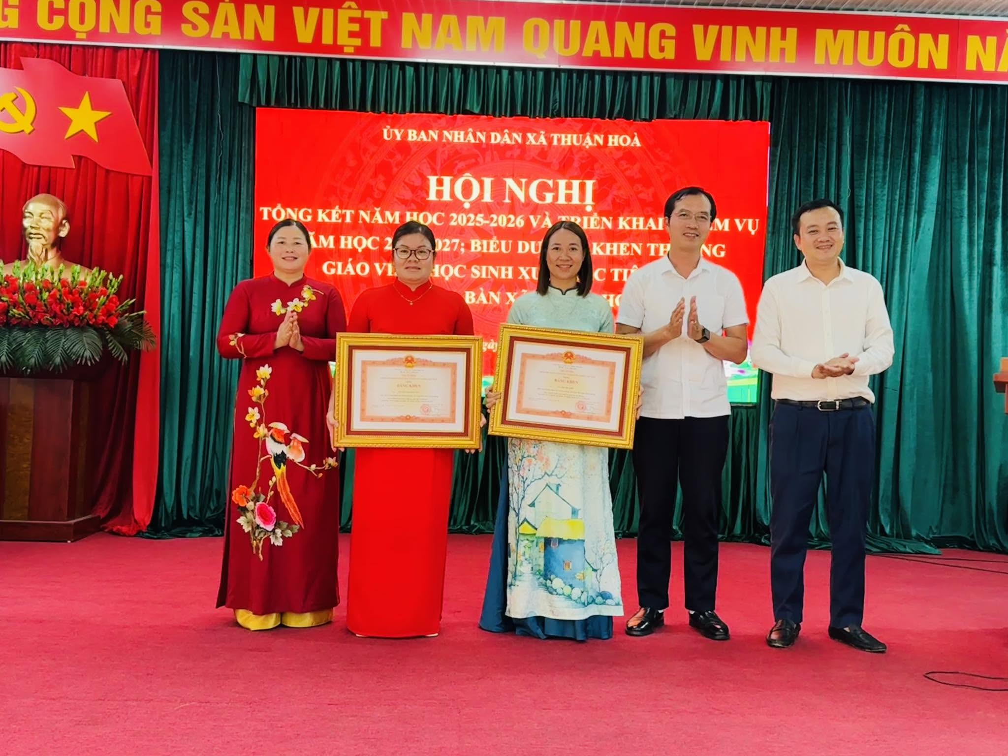 Thuận Hòa tổng kết năm học và triển khai nhiệm vụ năm học mới