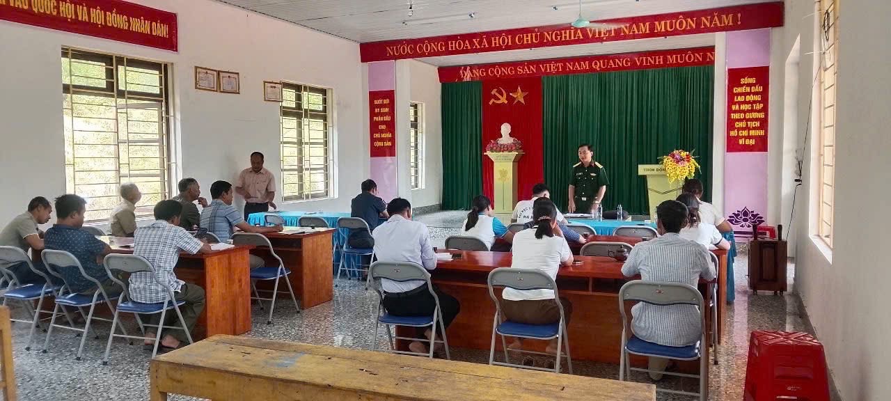 Chi bộ thôn Đồng Tậu tổ chức kỳ sinh hoạt đầu tiên sau sáp nhập