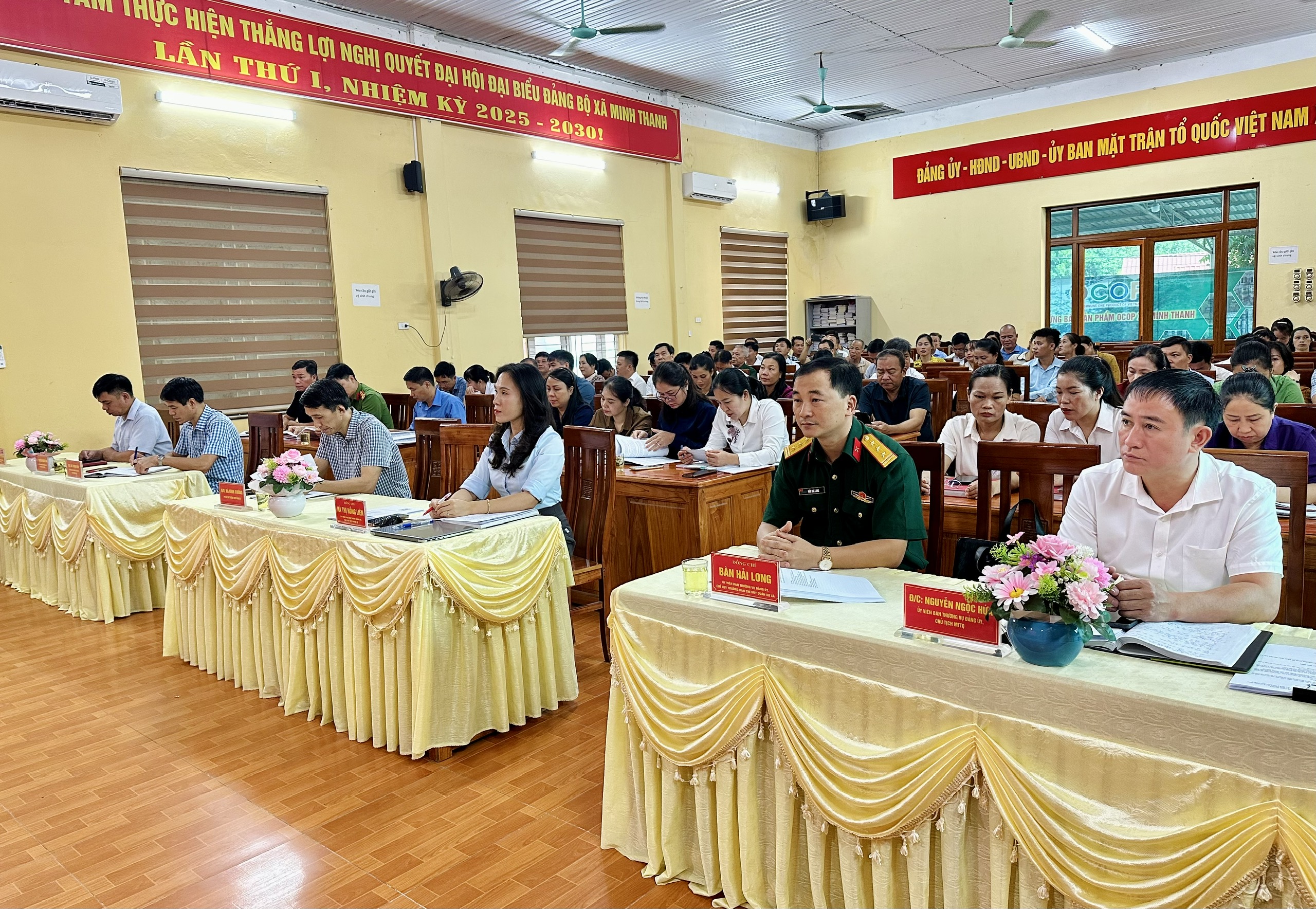Xã Minh Thanh triển khai các luật, nghị quyết được Quốc hội thông qua tại Kỳ họp thứ Nhất, Quốc hội khóa XVI và các vấn đề dư luận quan tâm