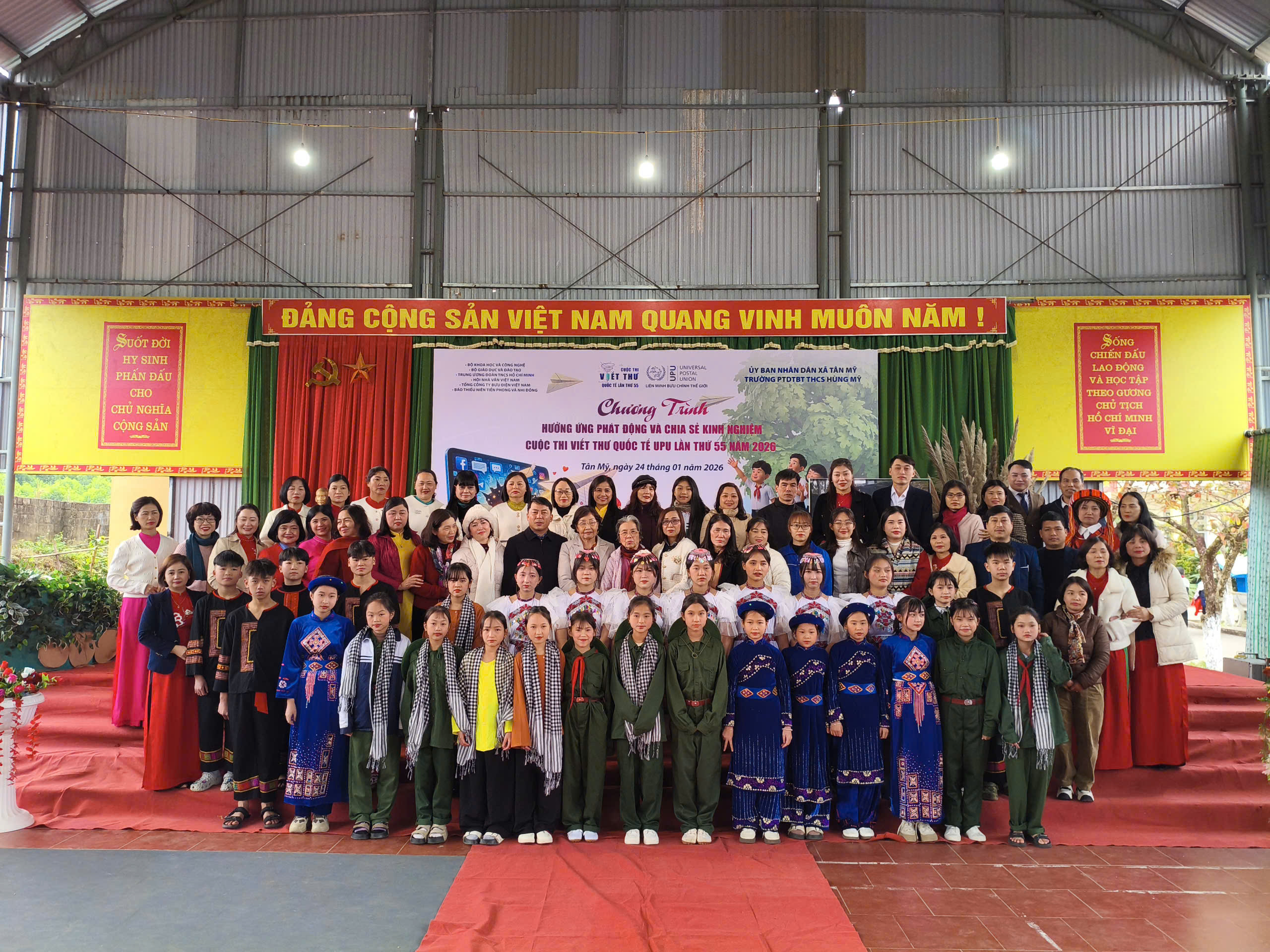 CHƯƠNG TRÌNH HƯỞNG ỨNG PHÁT ĐỘNG VÀ CHIA SẺ CUỘC THI VIẾT THƯ QUỐC TẾ UPU LẦN THỨ 55