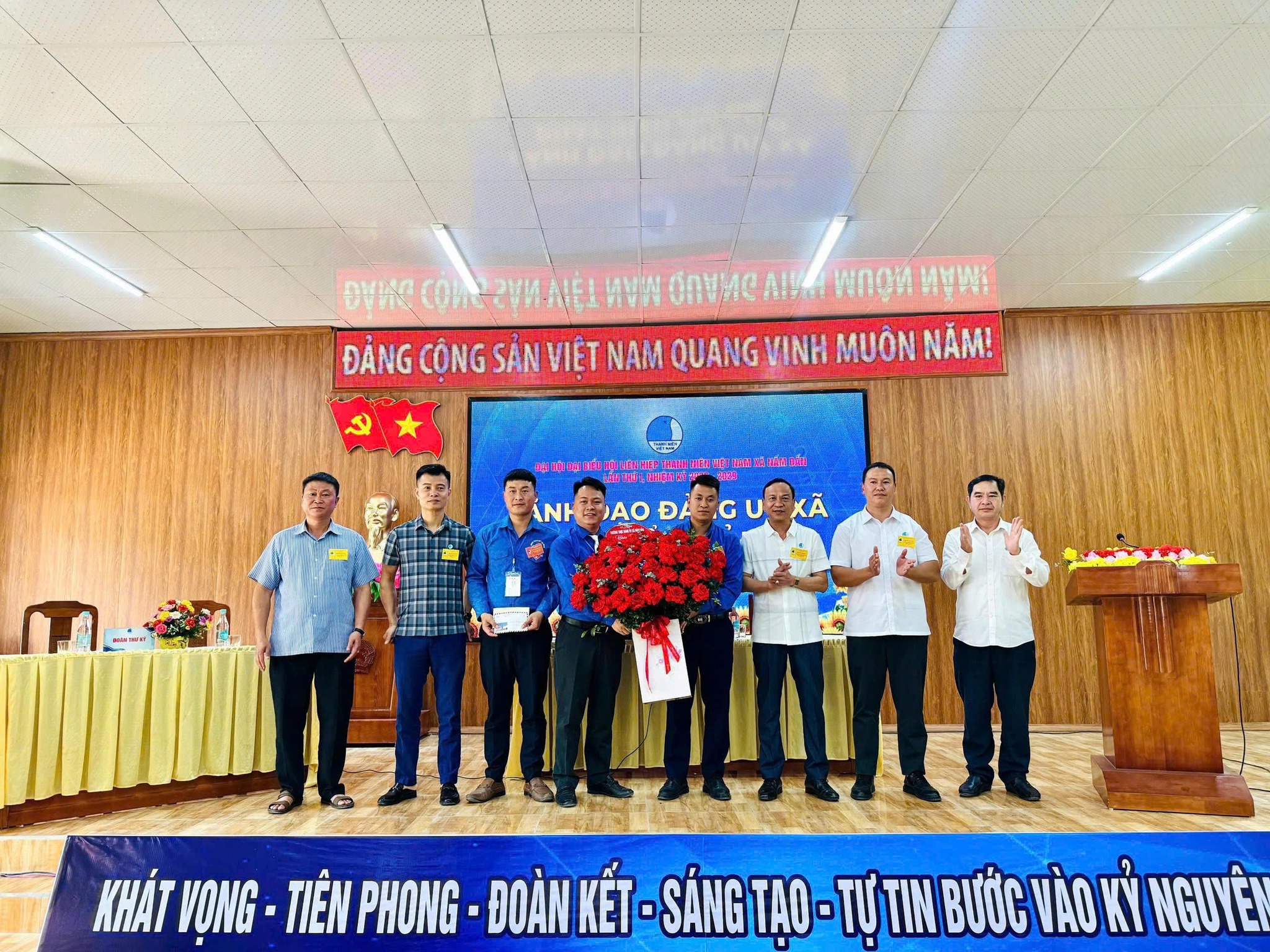 TỔ CHỨC THÀNH CÔNG ĐẠI HỘI LIÊN HIỆP THANH NIÊN VIỆT NAM XÃ, NHIỆM KỲ 2026 – 2029