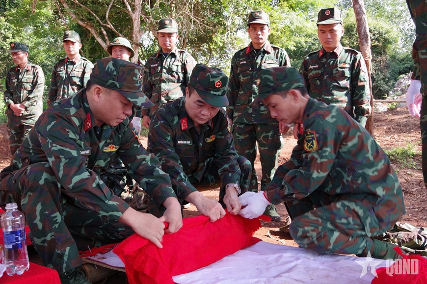 Tuyên Quang: Cất bốc, quy tập 69 hài cốt liệt sĩ tại xã Thanh Thủy