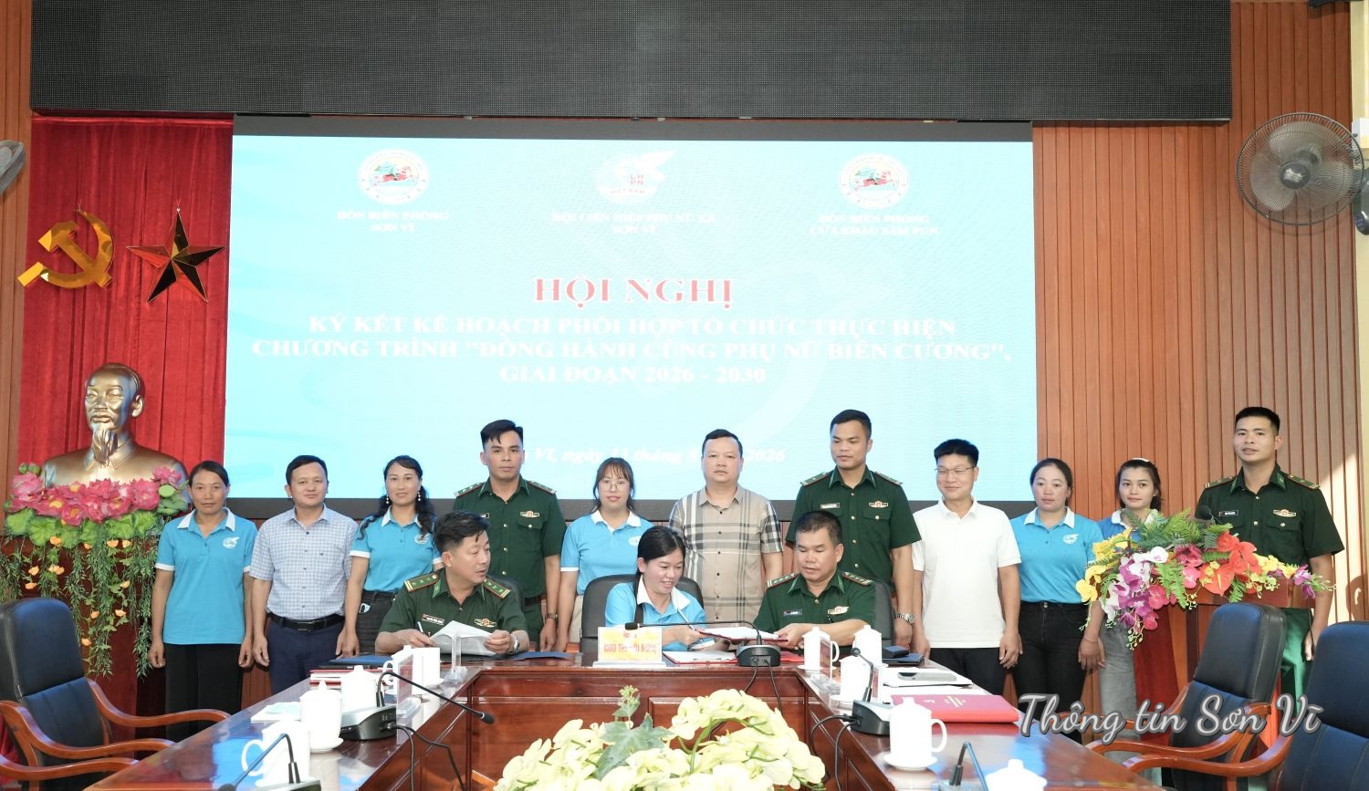 Ký kết Chương trình “Đồng hành cùng phụ nữ biên cương”