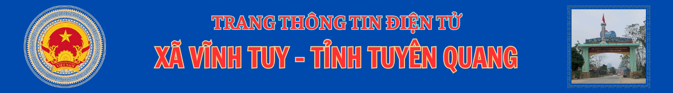 TÌNH HÌNH CHUNG VỀ ĐẢNG ỦY VÀ UBND XÃ VĨNH TUY
