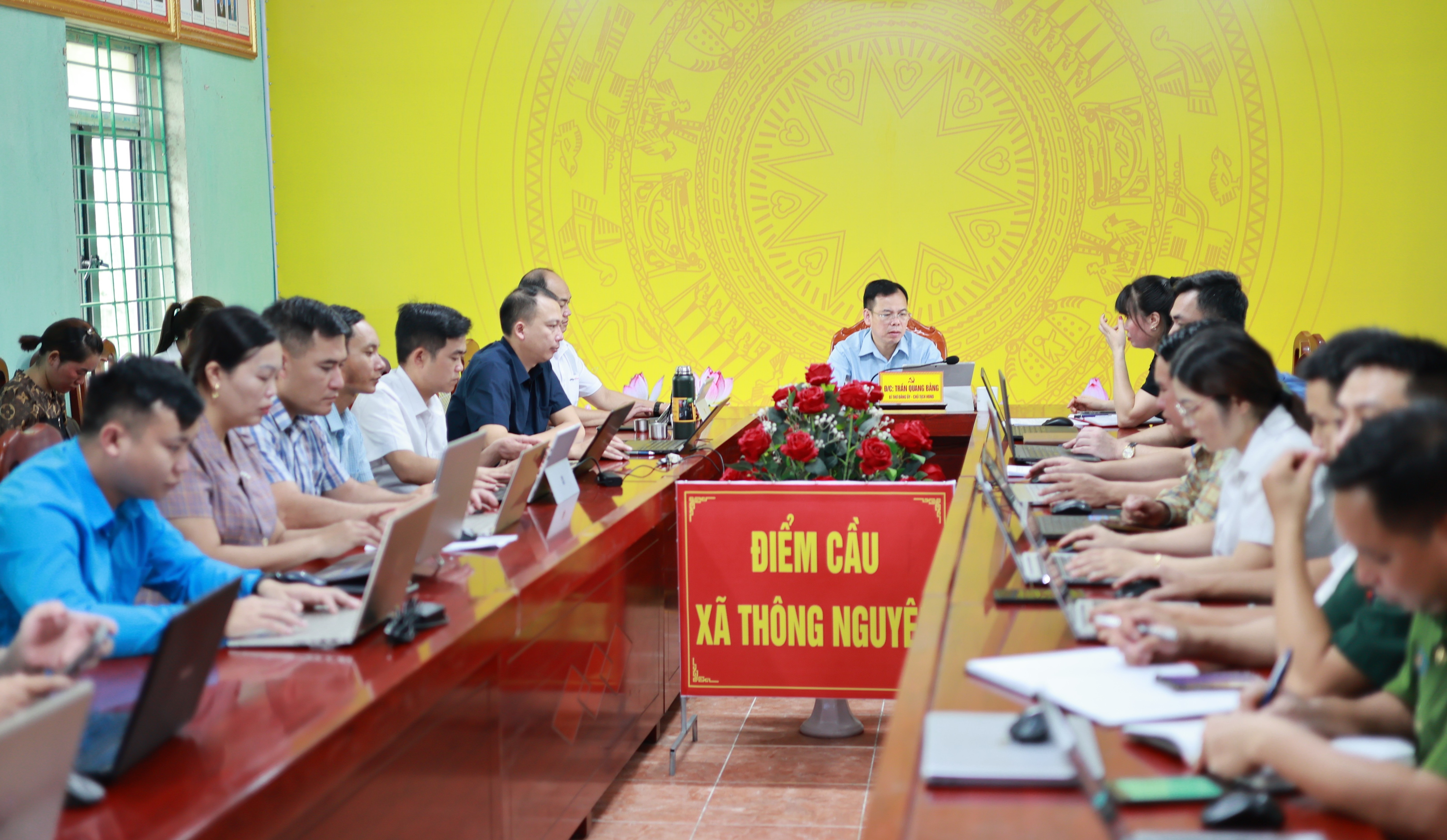 Xã Thông Nguyên tham dự Hội nghị quán triệt các văn bản của Trung ương và Tỉnh ủy