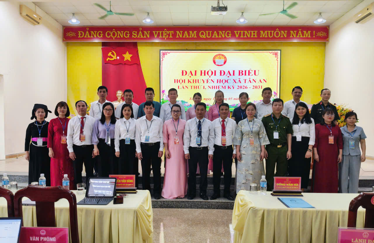TÂN AN TỔ CHỨC THÀNH CÔNG ĐẠI HỘI ĐẠI BIỂU HỘI KHUYẾN HỌC XÃ LẦN THỨ I, NHIỆM KỲ 2026 – 2031 