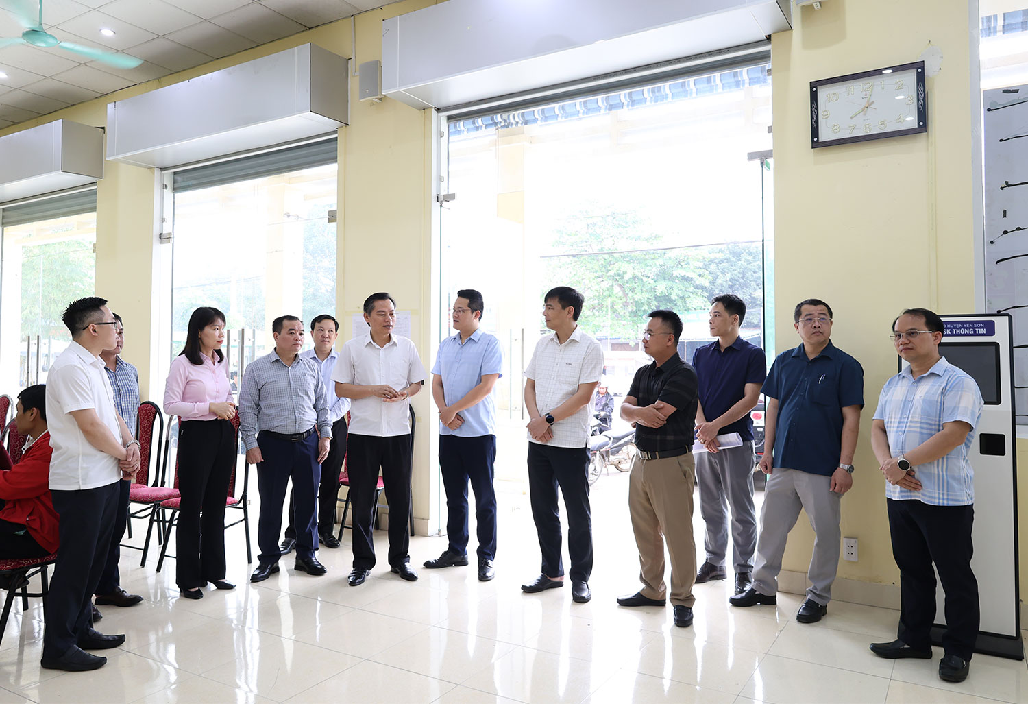 Đoàn kiểm tra, giám sát số 284 của Ban thường vụ Tỉnh uỷ làm việc với Đảng uỷ xã Yên Sơn