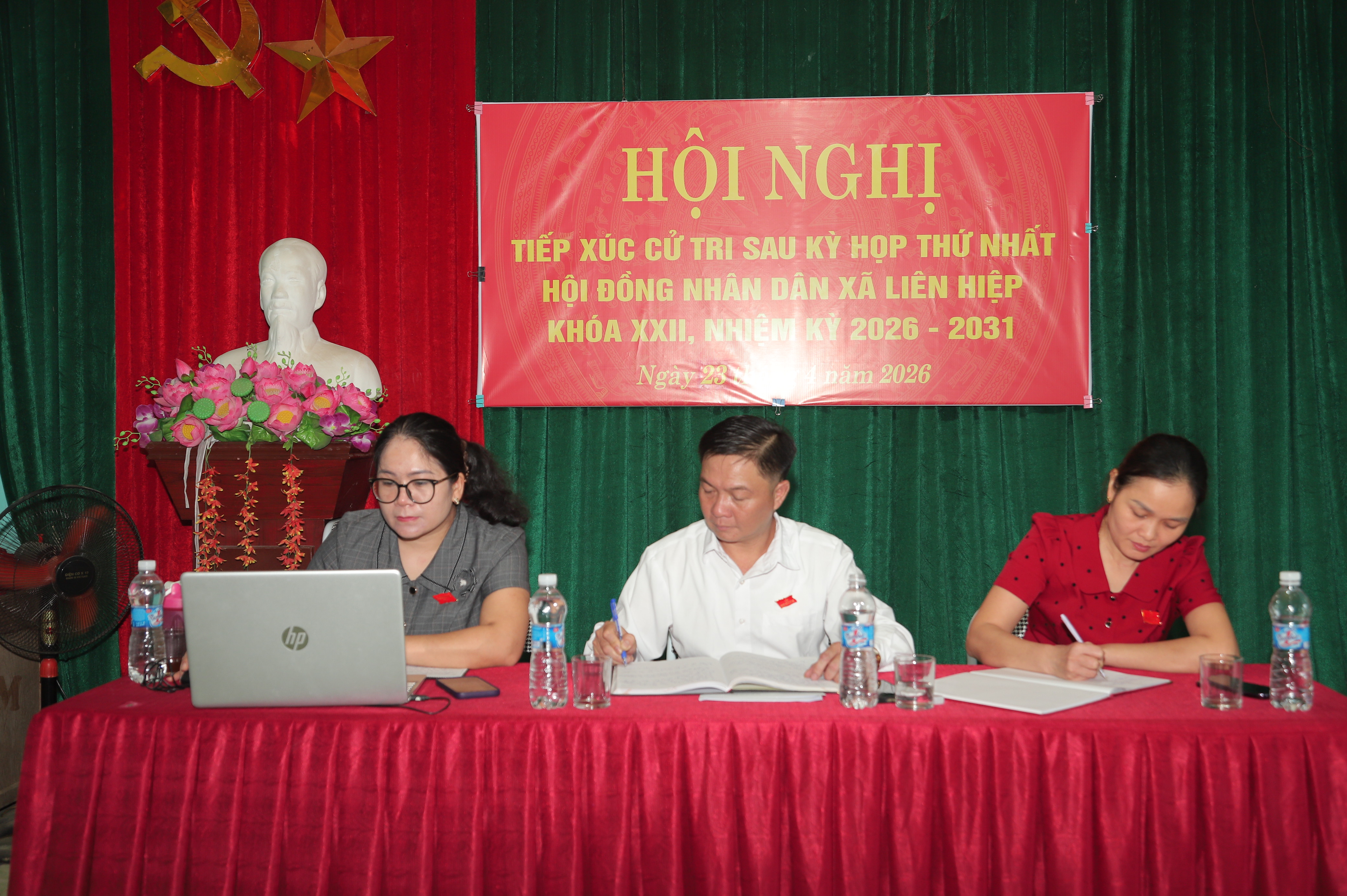 Tổ đại biểu số 2, HĐND xã Liên Hiệp tiếp xúc cử tri sau kỳ họp thứ nhất HĐND xã khóa XXII, nhiệm kỳ 2026 – 2031