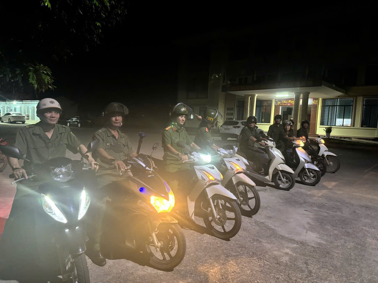 CÔNG AN XÃ TÂN LONG BÁM ĐỊA BÀN – GIỮ BÌNH YÊN CƠ SỞ
