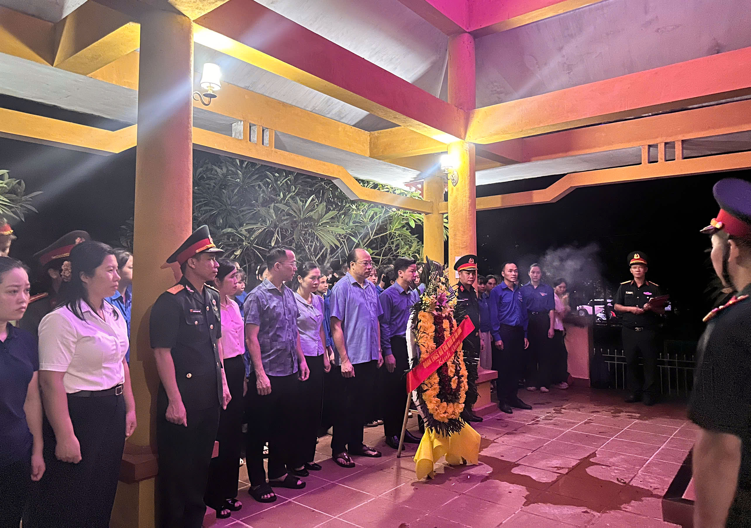 120 đoàn viên, thanh niên xã Tân Long thắp nến tri ân các Anh hùng liệt sĩ nhân kỷ niệm 79 năm Ngày Thương binh-Liệt sĩ (27/7/1947 - 27/7/2026)