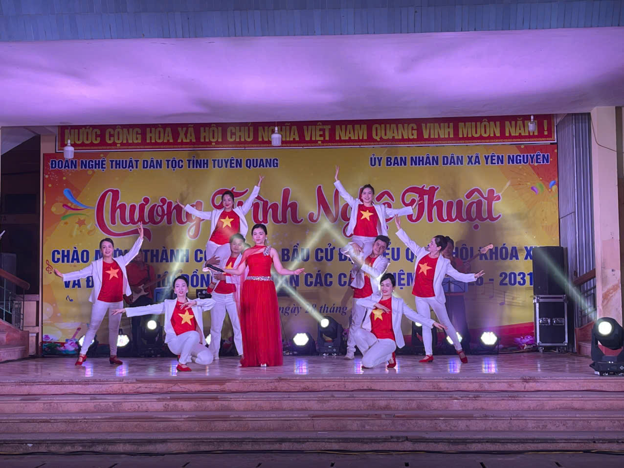 Chương trình văn nghệ chào mừng thành công cuộc bầu cử Đại biểu Quốc hội khóa XVI và Đại biểu HĐND các cấp nhiệm kỳ 2026 – 2031