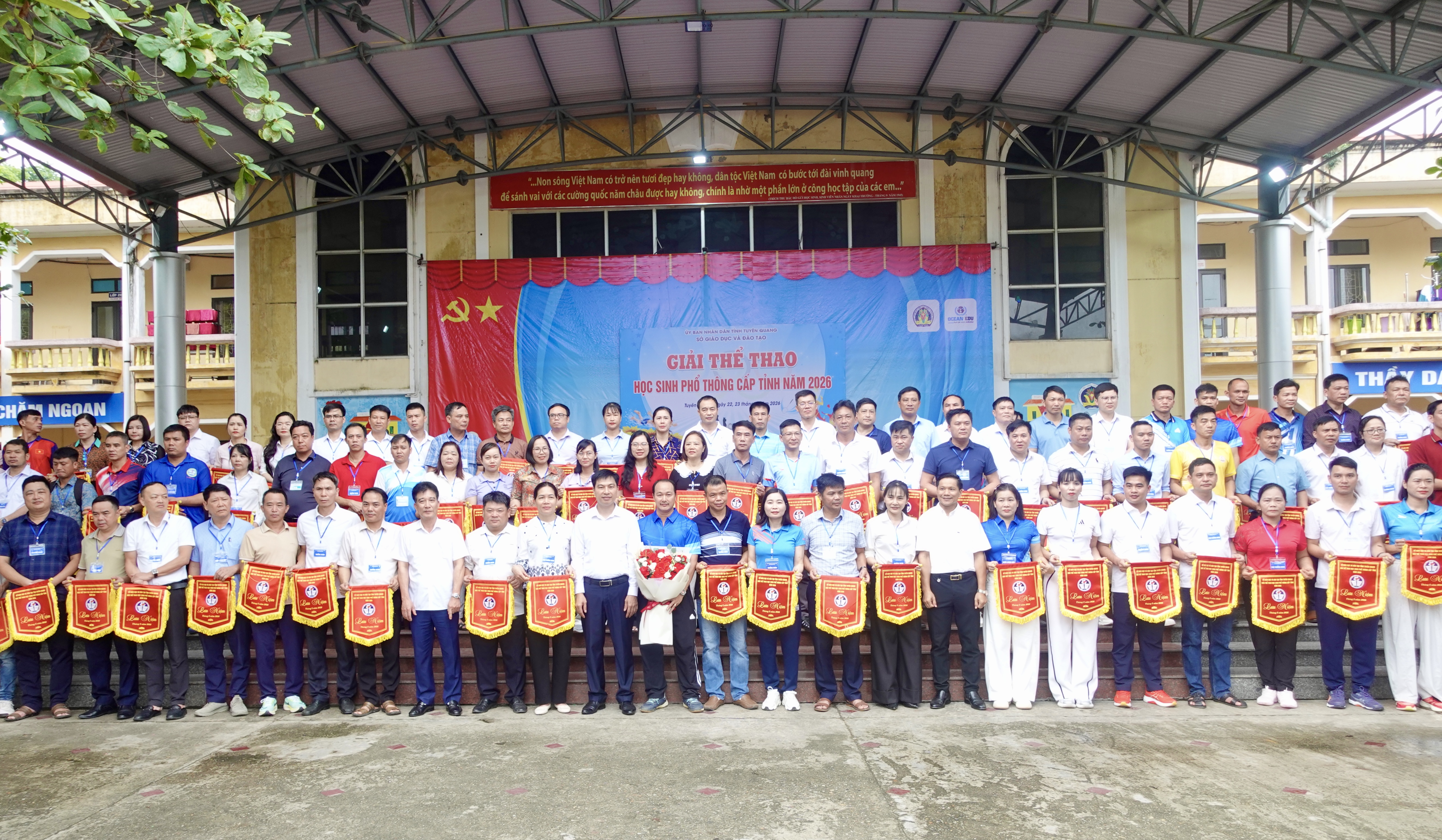 Đoàn vận động viên phường Bình Thuận tham gia Giải Thể thao học sinh phổ thông cấp tỉnh năm 2026