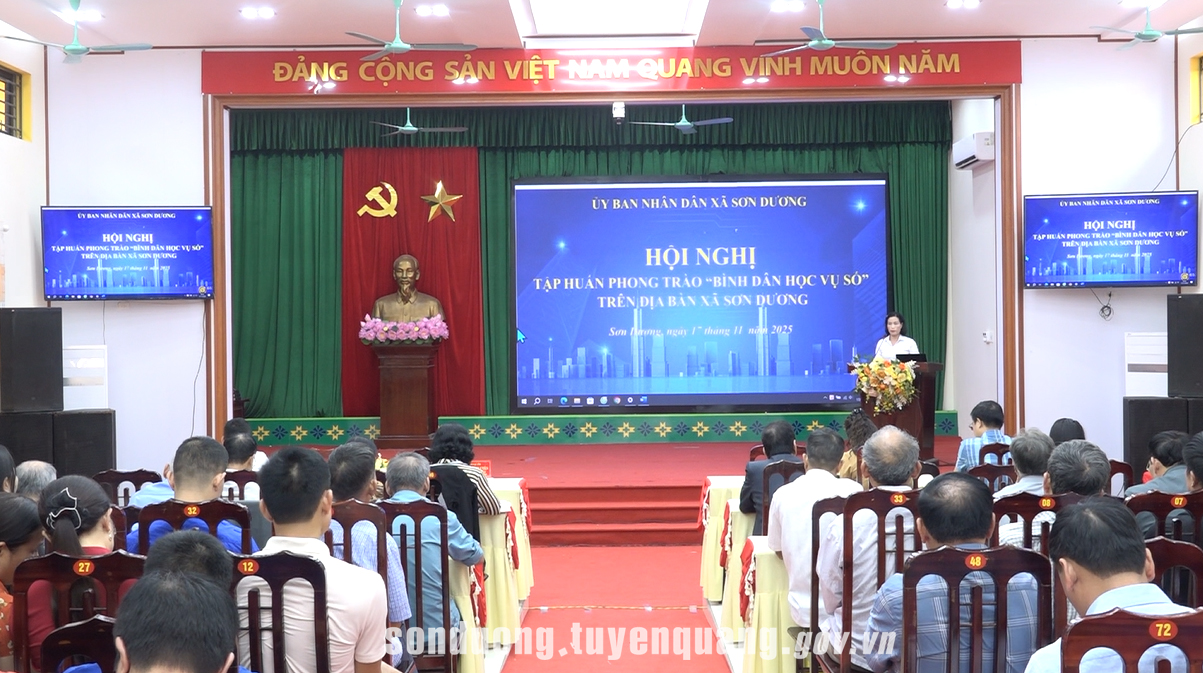 Hội nghị tập huấn phong trào “Bình dân học vụ số” năm 2025