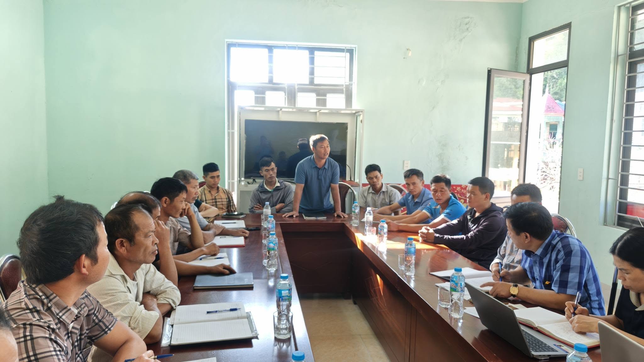 Xã Quản Bạ triển khai công tác khuyến nông và sản xuất nông nghiệp sau khi sắp xếp thôn