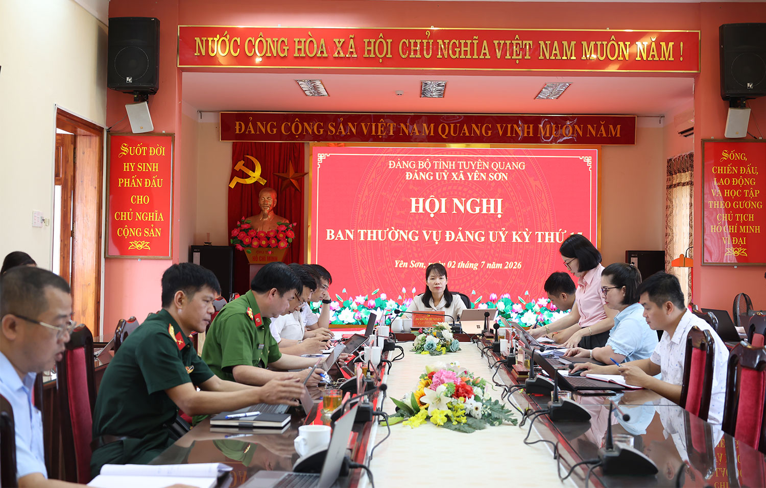 Hội nghị Ban Thường vụ Đảng ủy kỳ thứ 15 