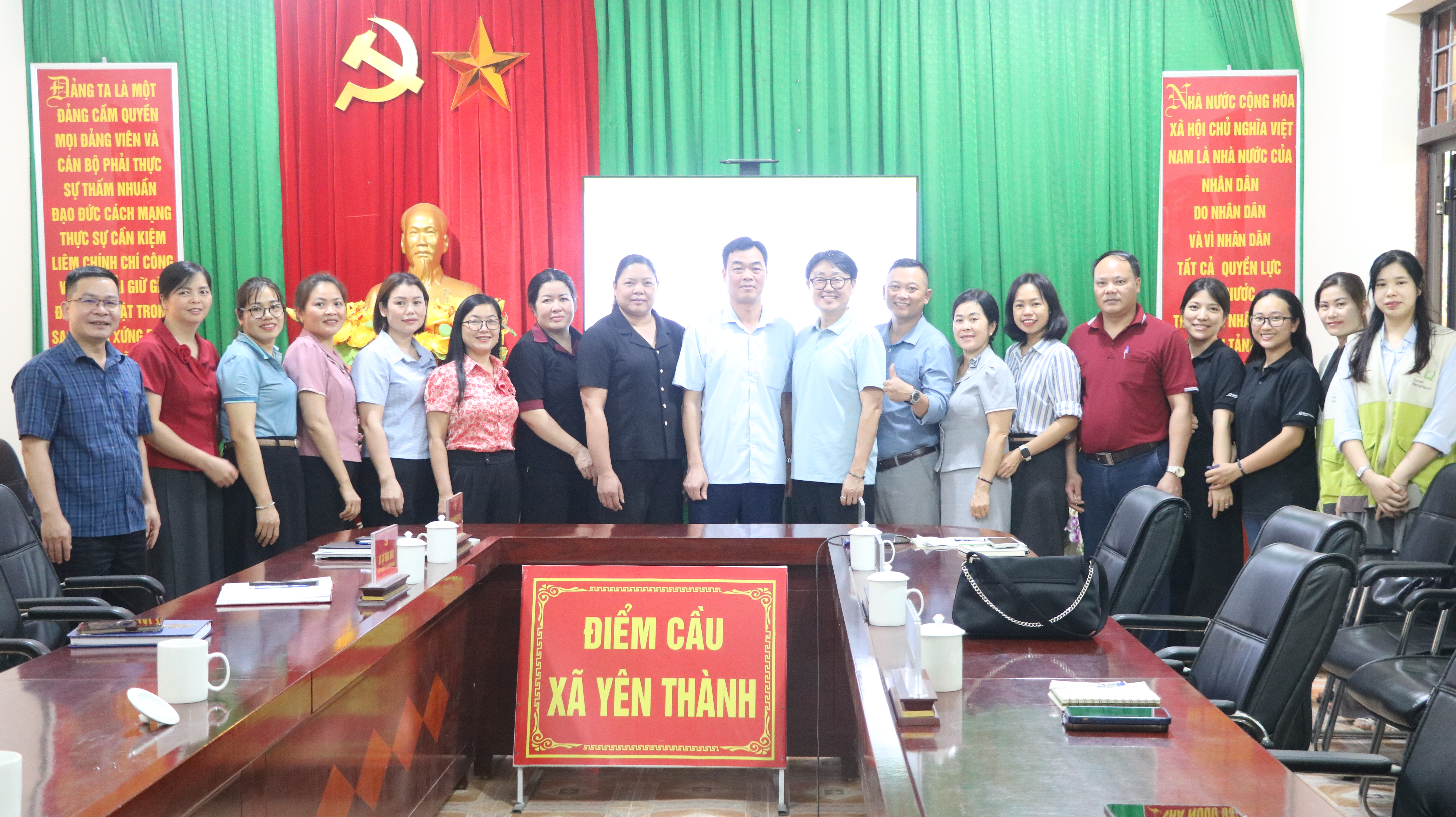 Ông Cho EunSeung – tân Trưởng đại diện của Good Neighbors International (GNI) tại Việt Nam – đã có chuyến thăm và làm việc tại xã Yên Thành 