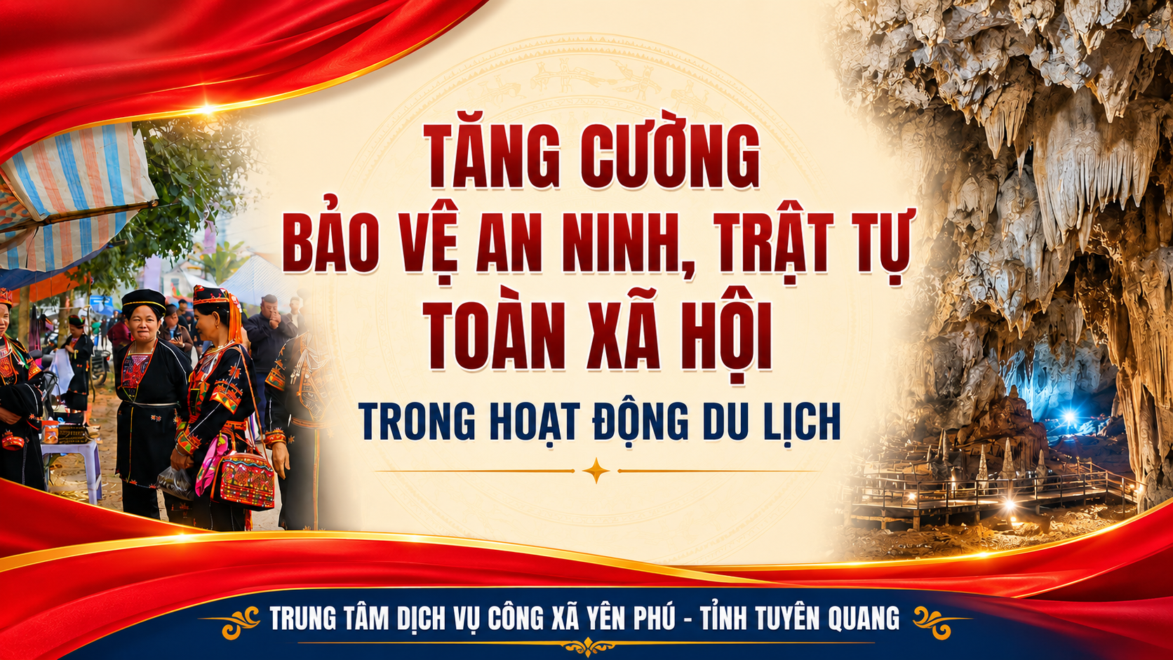 Tăng cường bảo vệ an ninh, bảo đảm trật tự an toàn xã hội trong hoạt động du lịch tại xã Yên Phú