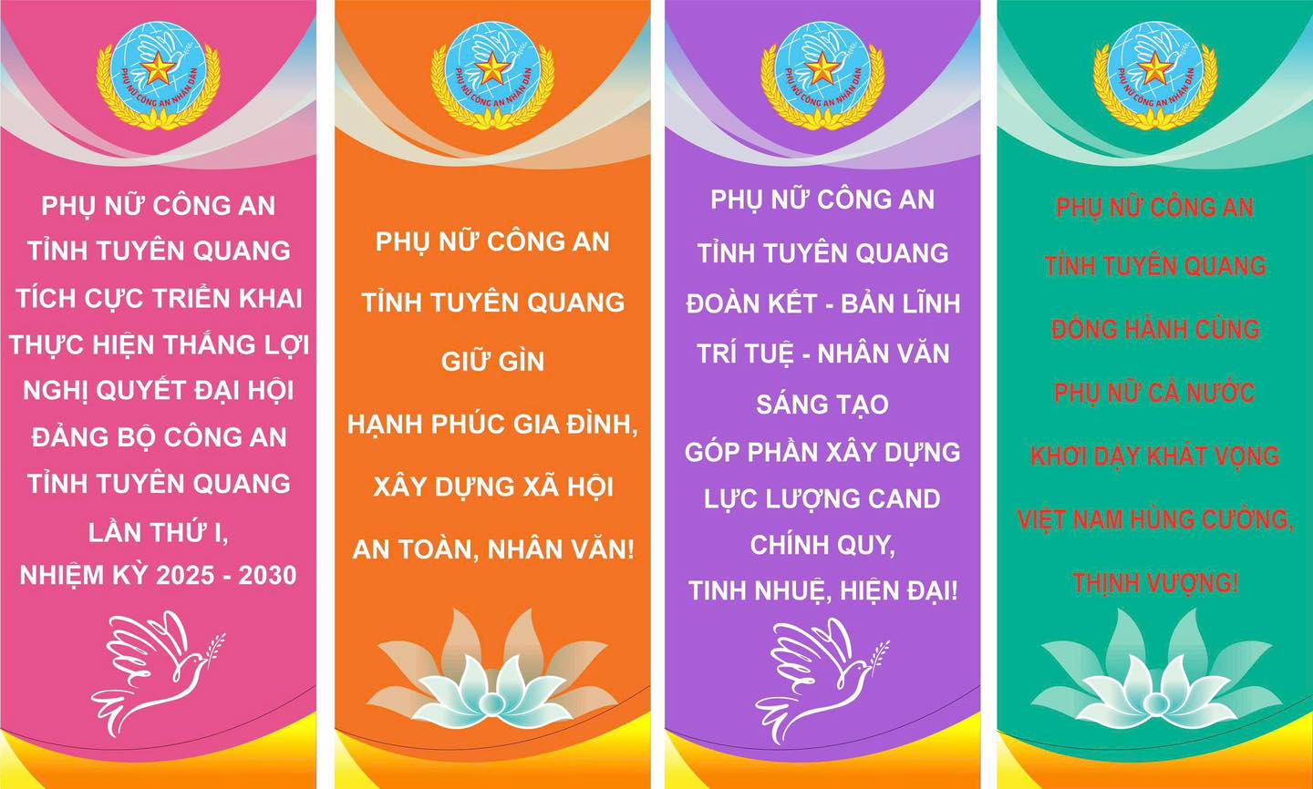 CÒN 02 NGÀY NỮA, ĐẠI HỘI ĐẠI BIỂU PHỤ NỮ CÔNG AN TỈNH TUYÊN QUANG LẦN THỨ I, NHIỆM KỲ 2025-2030 SẼ CHÍNH THỨC DIỄN RA