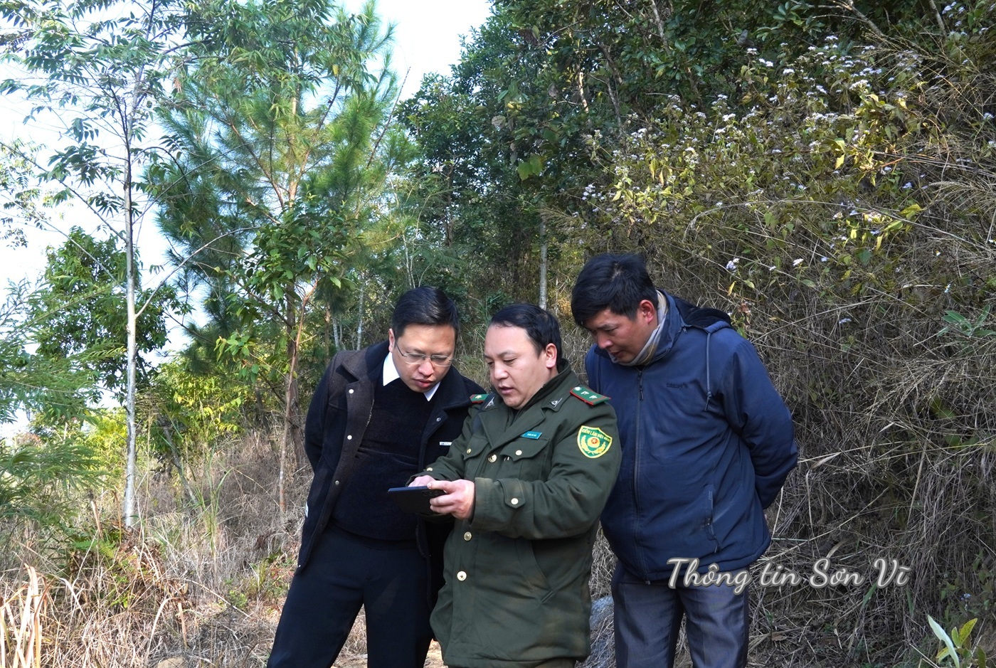 Xã Sơn Vĩ kiểm tra thực địa, sẵn sàng trồng mới 40ha rừng