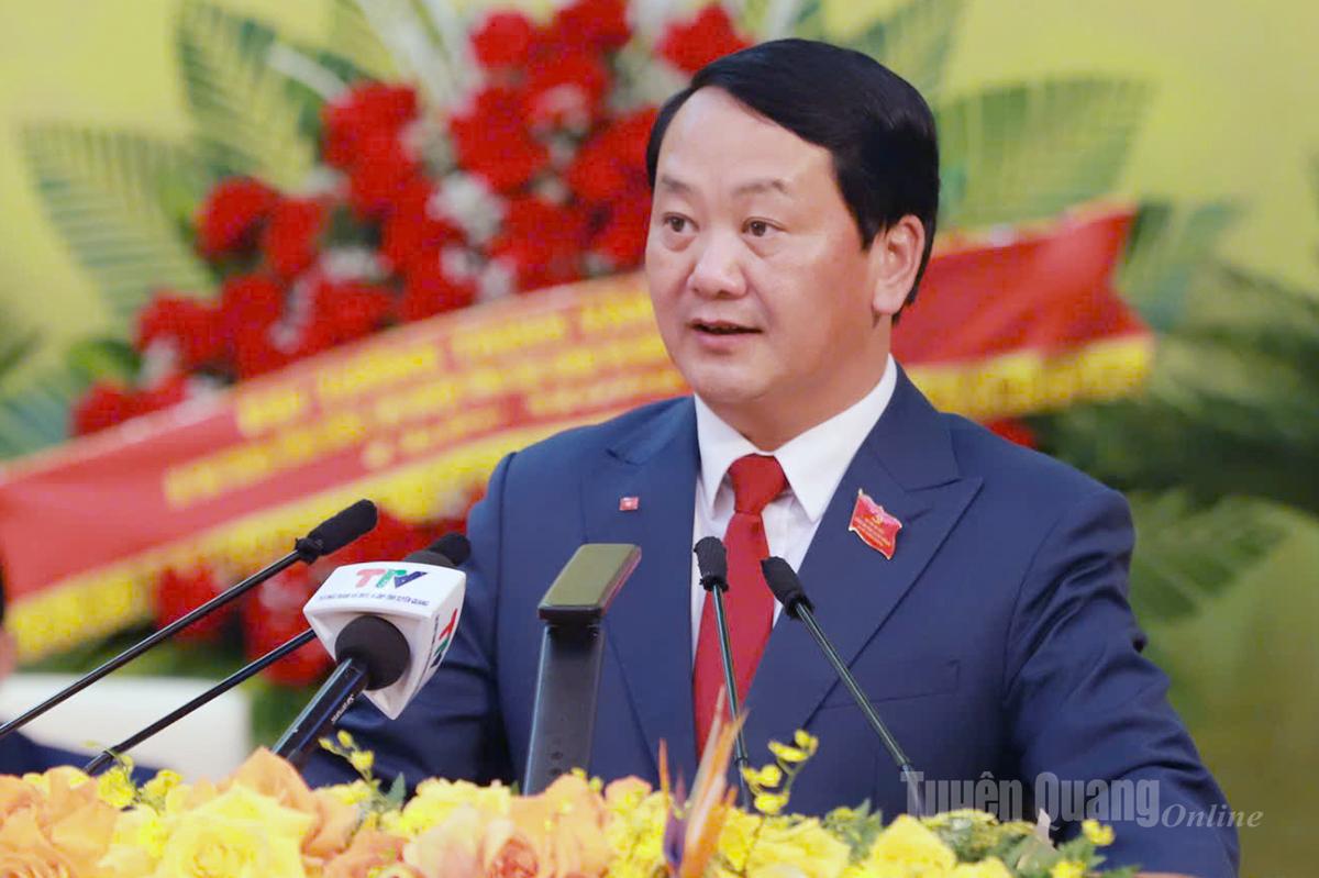 The 1st Tuyen Quang Provincial Party Congress for the 2025 - 2030 term wraps up
