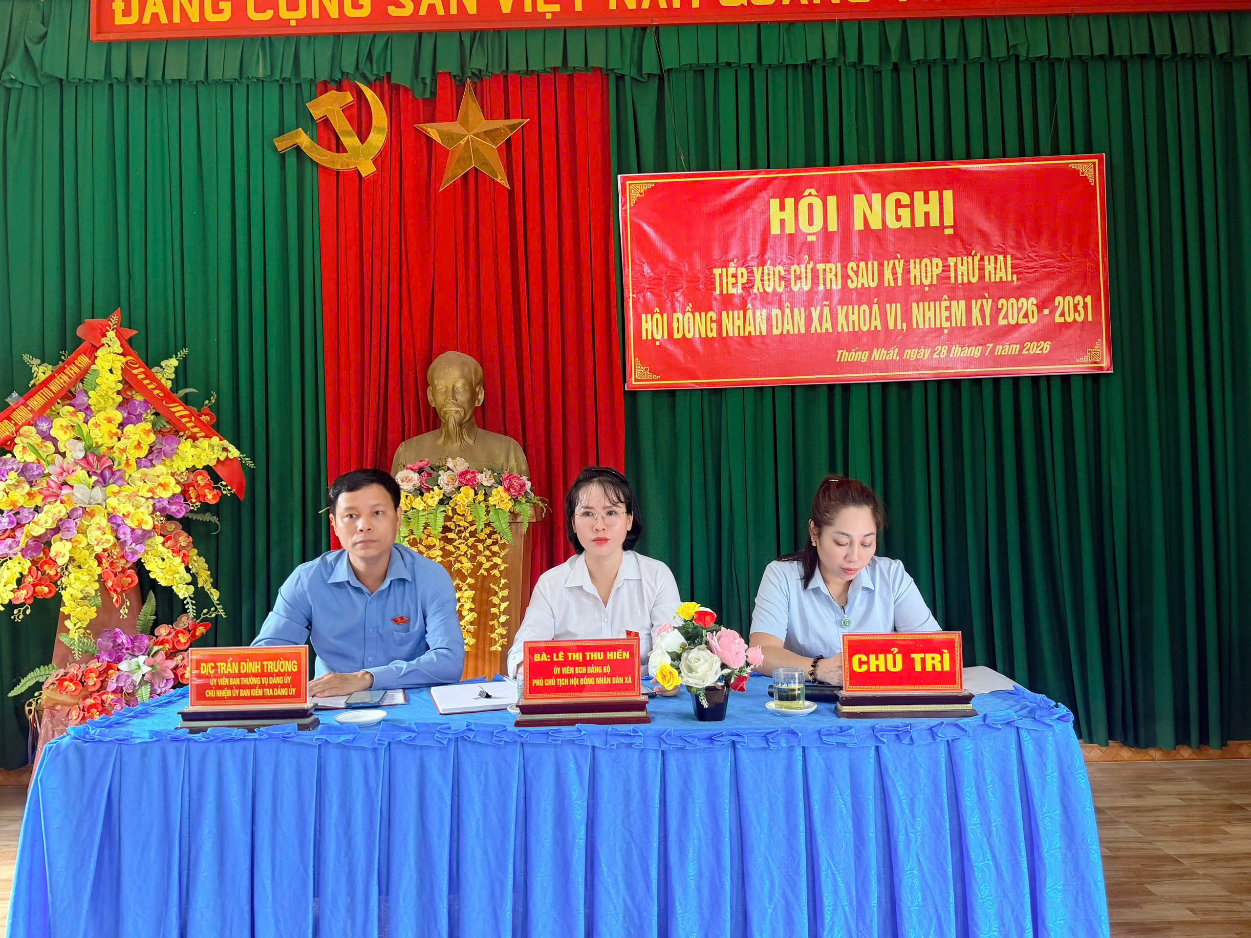 Đại biểu HĐND xã Nhữ Khê tiếp xúc cử tri sau kỳ họp thứ hai HĐND xã khóa VI, nhiệm kỳ 2026 - 2031  