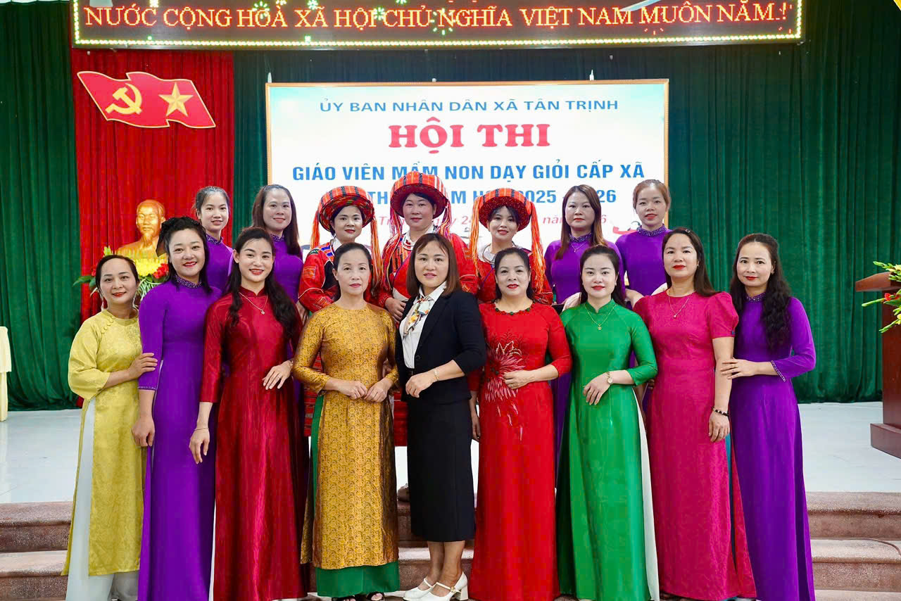 HỘI THI GIÁO VIÊN MẦM NON DẠY GIỎI CẤP XÃ LẦN THỨ I, NĂM HỌC 2025 – 2026