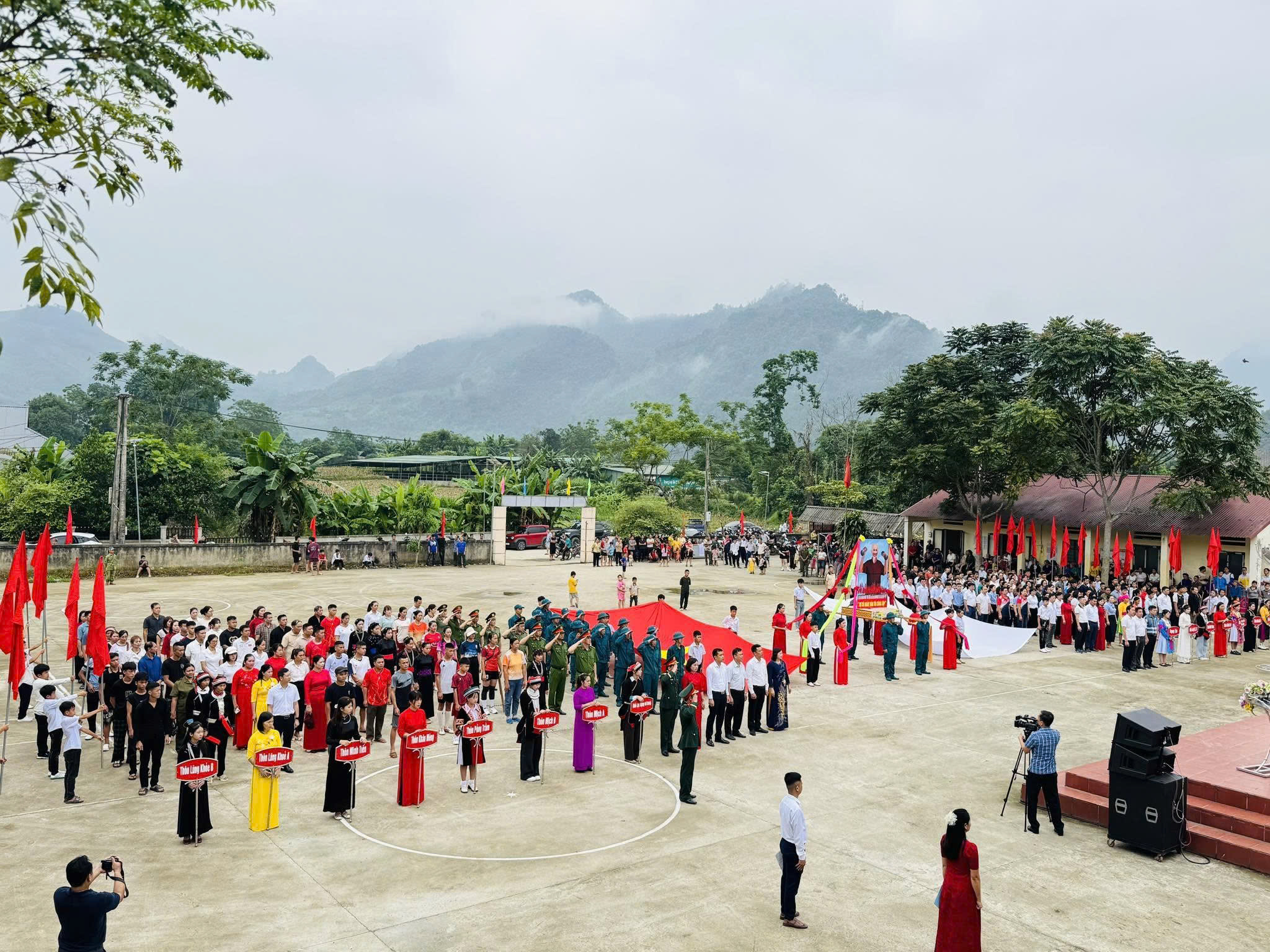 CÔNG AN XÃ THUẬN HÒA BẢO ĐẢM ANTT ĐẠI HỘI THỂ DỤC THỂ THAO XÃ THUẬN HÒA LẦN THỨ I NĂM 2026 
