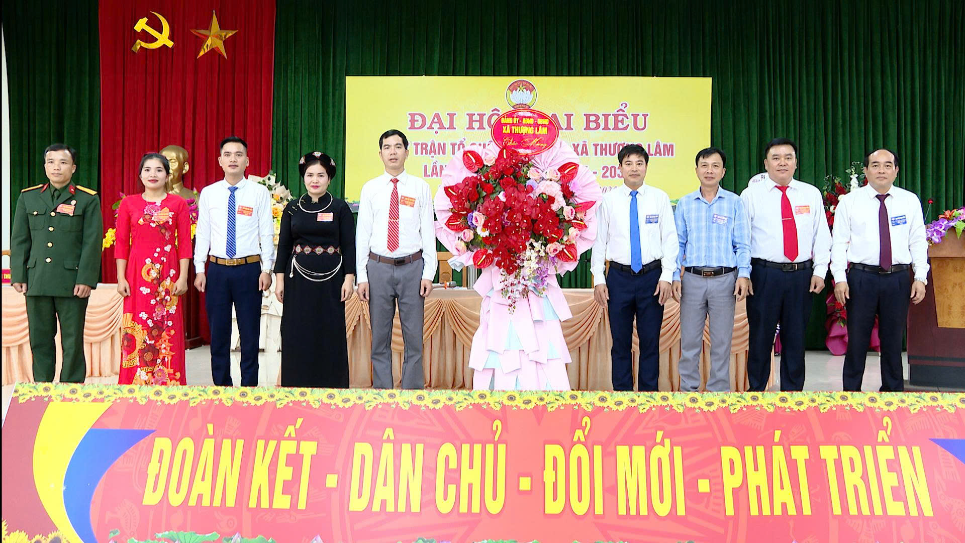 Xã Thượng Lâm tổ chức thành công Đại hội Đại biểu Mặt trận Tổ quốc Việt Nam lần thứ I, nhiệm kỳ 2025 – 2030