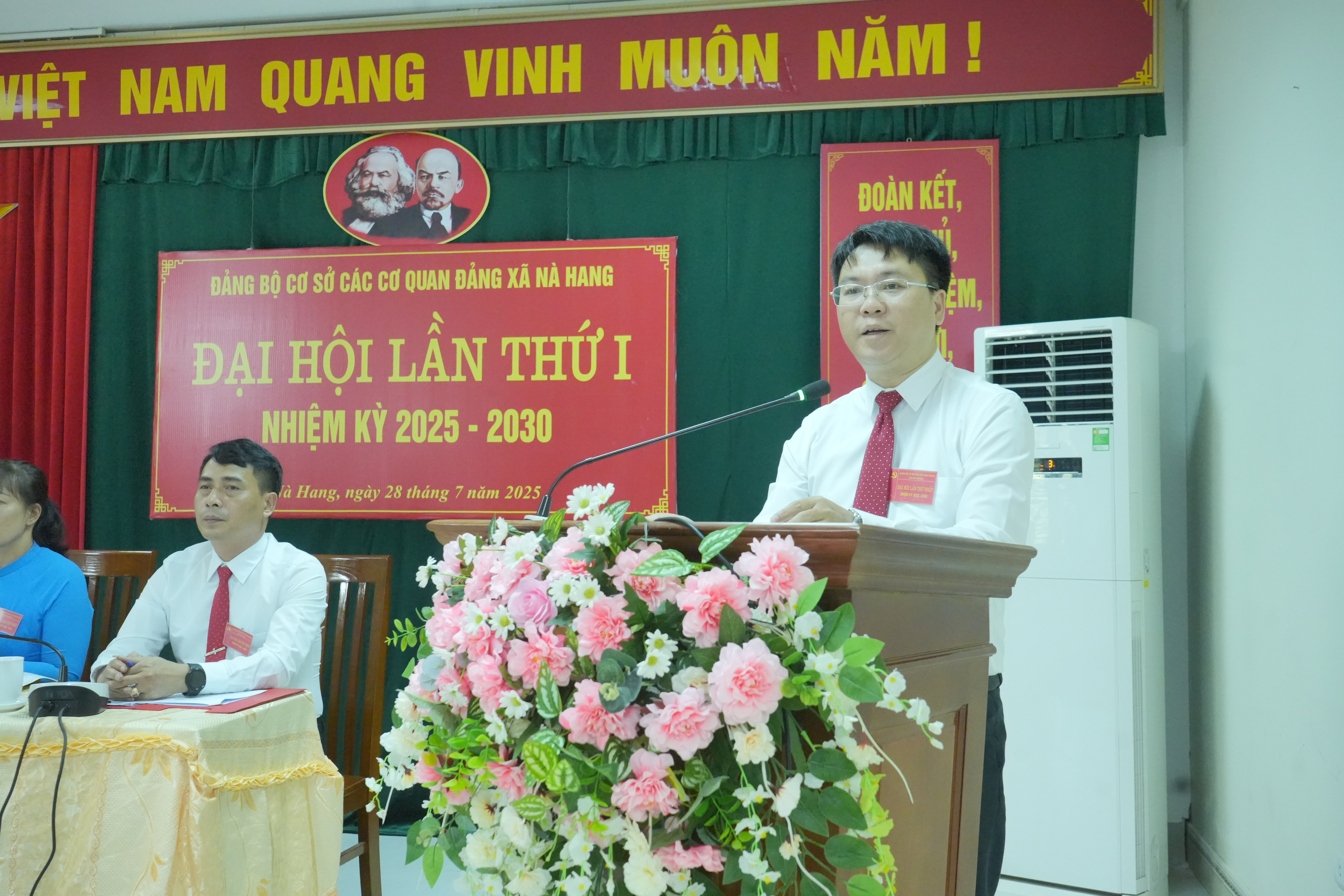 Đảng bộ cơ sở các Cơ quan Đảng xã Nà Hang tổ chức Đại hội lần thứ I, nhiệm kỳ 2025-2030