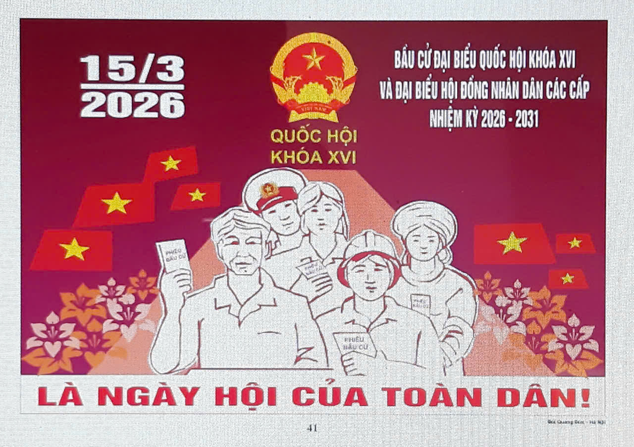 Bản tin tuyên truyền bầu cử