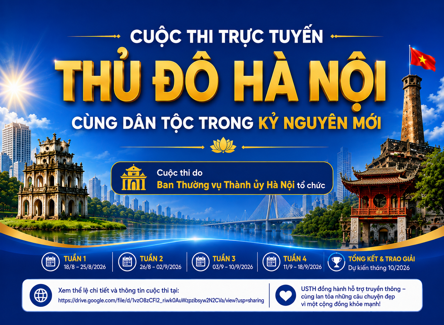 TUYÊN TRUYỀN, HƯỞNG ỨNG THAM GIA CUỘC THI TRỰC TUYẾN “THỦ ĐÔ HÀ NỘI CÙNG DÂN TỘC TRONG KỶ NGUYÊN MỚI”