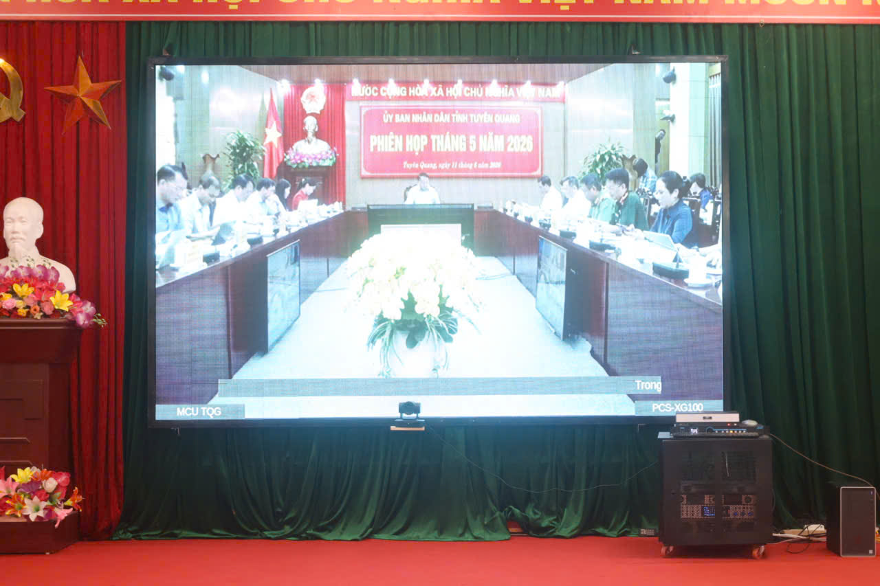 Vĩnh Tuy tham dự Phiên họp thường kỳ UBND tỉnh đánh giá tình hình phát triển kinh tế - xã hội 6 tháng đầu năm 2026