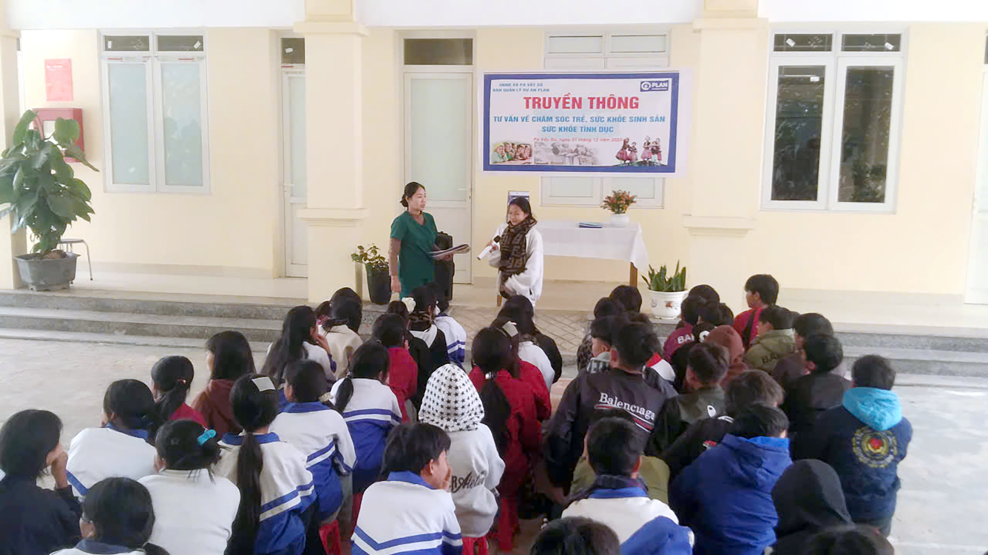 Truyền thông, giáo dục sức khỏe sinh sản cho phụ huynh và trẻ vị thành niên tại xã Pà Vầy Sủ