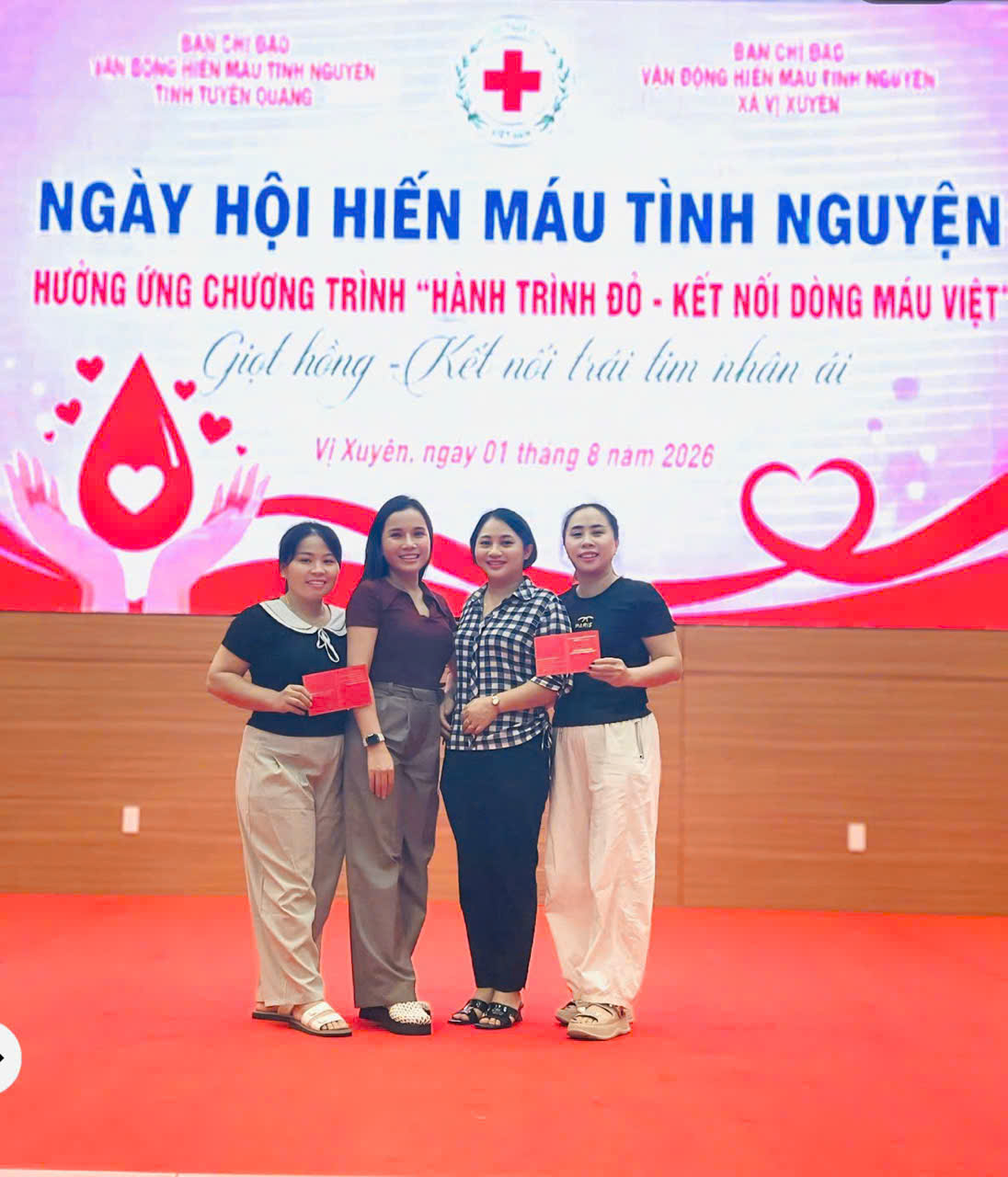 XÃ VIỆT LÂM CHUNG TAY HIẾN MÁU - TRAO GIỌT HỒNG, GỬI TRAO HY VỌNG