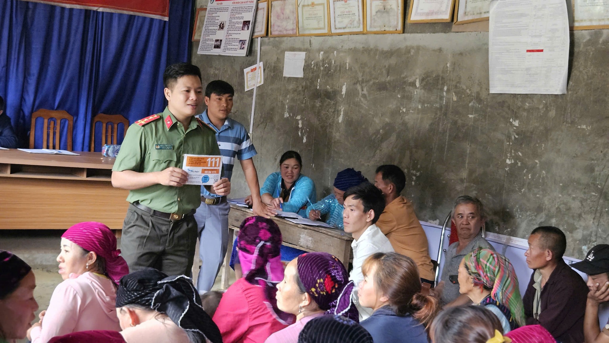 Tăng cường công tác tuyên truyền phòng, chống mua bán người trên địa bàn xã Lũng Phìn
