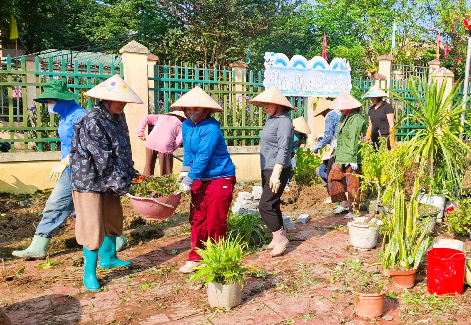 Trường Mầm non Tùng Vài hoàn tất công tác chuẩn bị cho năm học 2026-2027