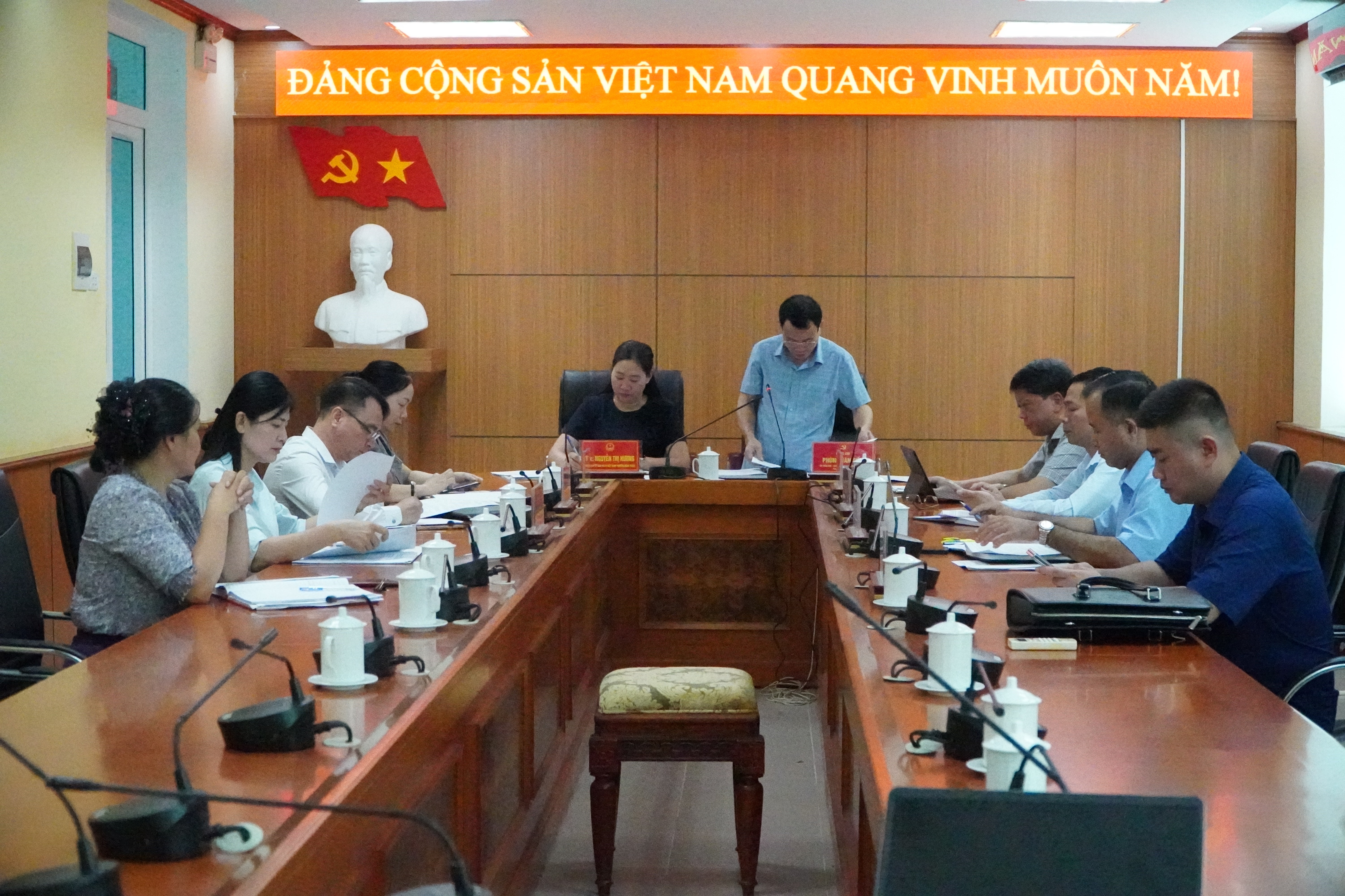 Sơ kết Cụm thi đua số 1 về công tác Mặt trận 6 tháng đầu năm 2026