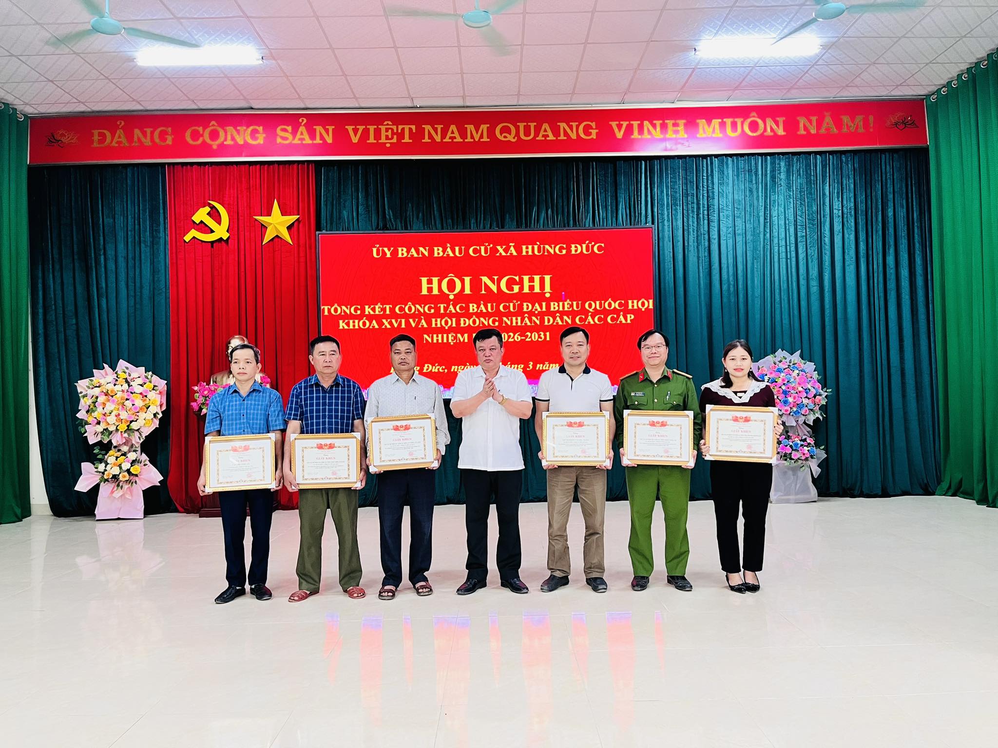 Hội Nghị Tổng Kết Công Tác Bầu Cử Đại Biểu Quốc Hội Khóa XVI Và HĐND Các Cấp Nhiệm Kỳ 2026–2031