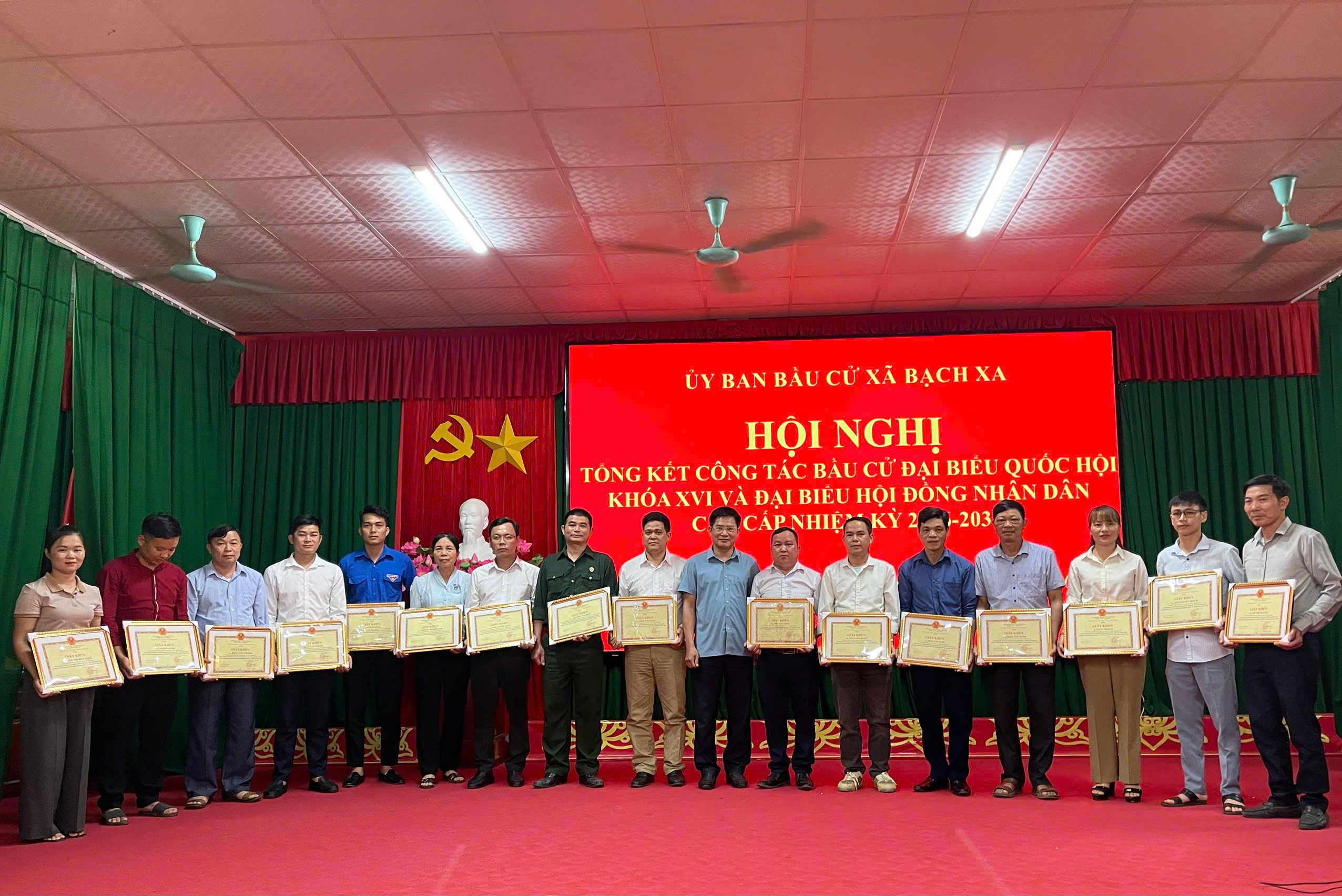 XÃ BẠCH XA TỔ CHỨC HỘI NGHỊ TỔNG KẾT CÔNG TÁC BẦU CỬ NHIỆM KỲ 2026–2031