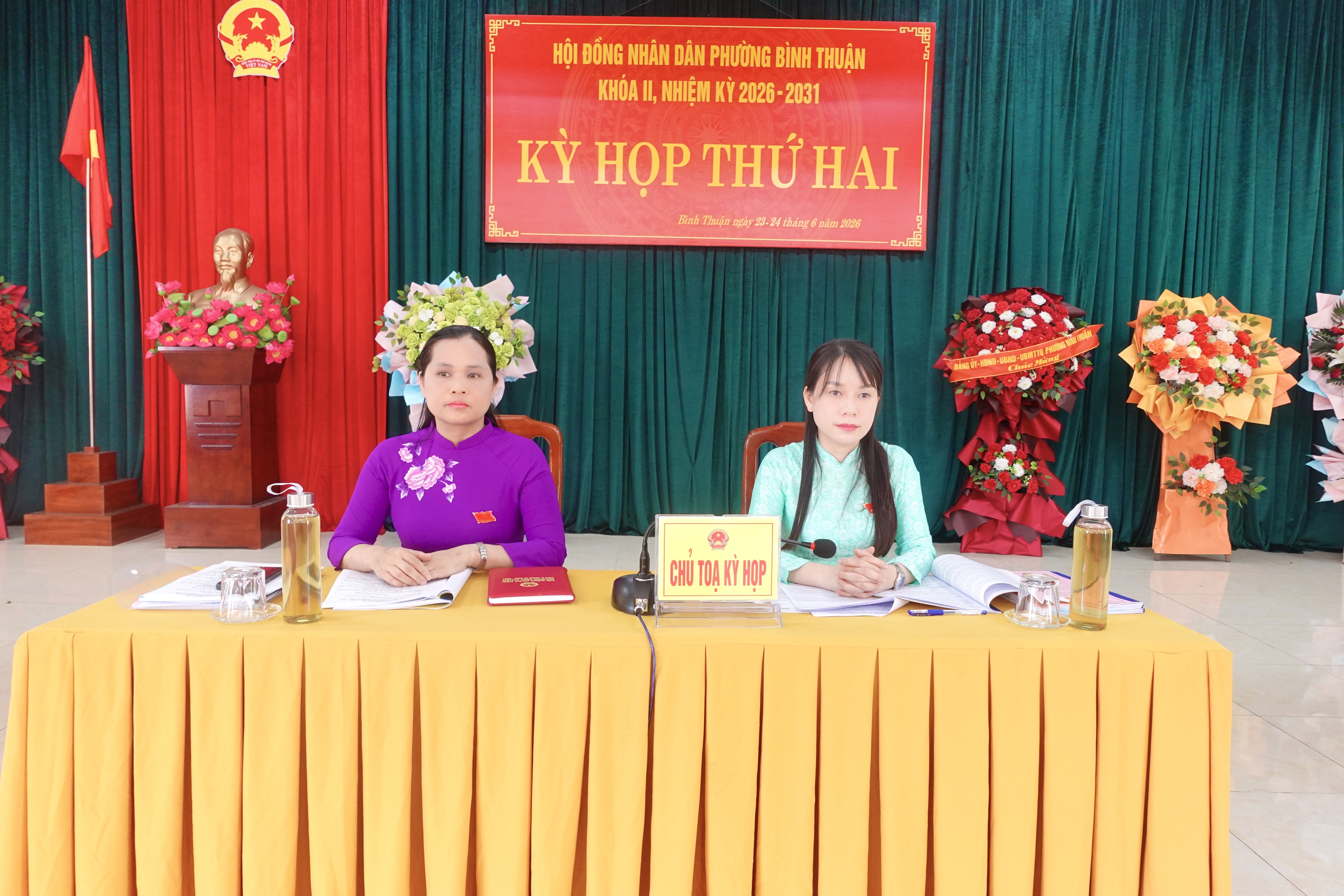 PHIÊN HỌP NỘI BỘ KỲ HỌP THỨ HAI, HĐND PHƯỜNG BÌNH THUẬN KHÓA II, NHIỆM KỲ 2026 - 2031