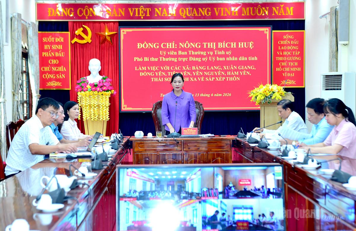 Sắp xếp thôn, tổ dân phố phải đảm bảo ổn định đời sống Nhân dân
