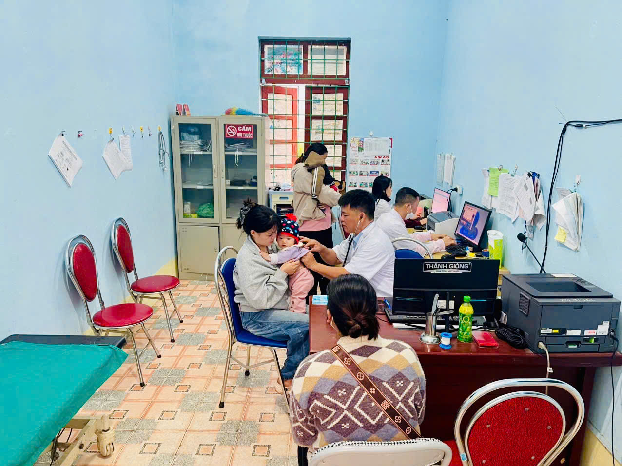 TRẠM Y TẾ XÃ TÂN TRỊNH NHANH CHÓNG ỔN ĐỊNH HOẠT ĐỘNG SAU KỲ NGHỈ TẾT