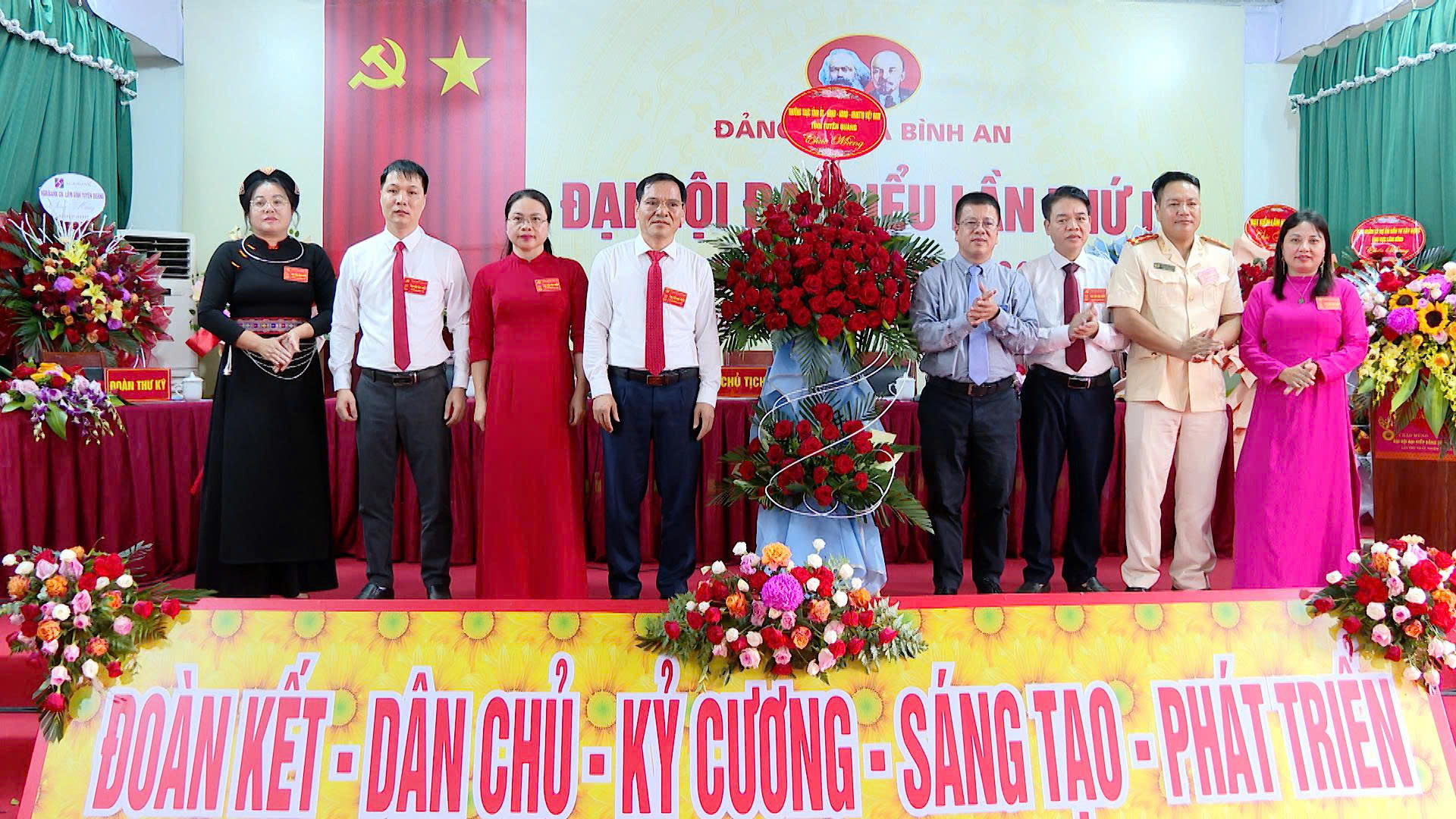 Đảng bộ xã Bình An tổ chức thành công Đại hội đại biểu lần thứ I, nhiệm kỳ 2025 – 2030