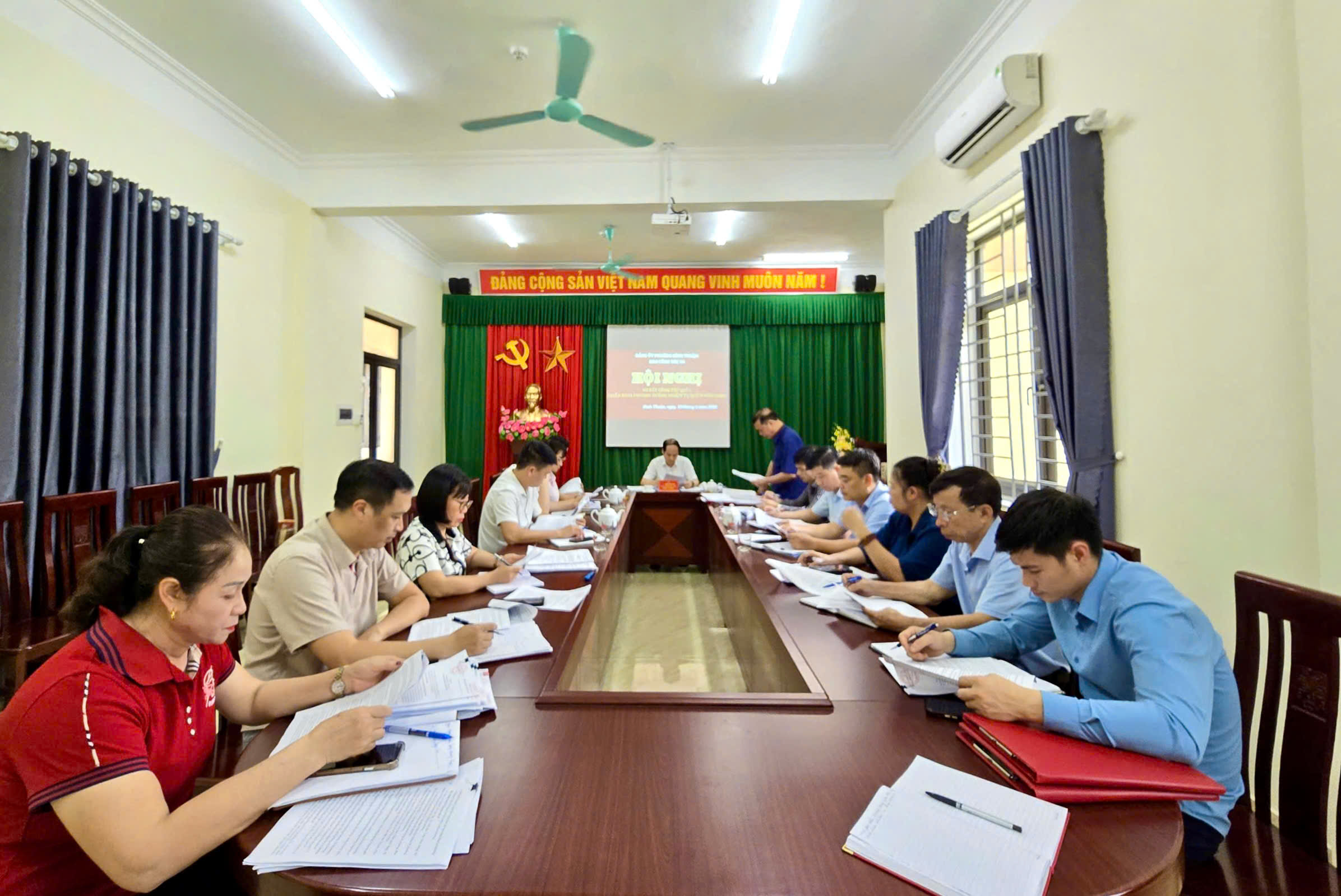 Ban Công tác 35 phường Bình Thuận sơ kết công tác quý I, triển khai nhiệm vụ quý II năm 2026