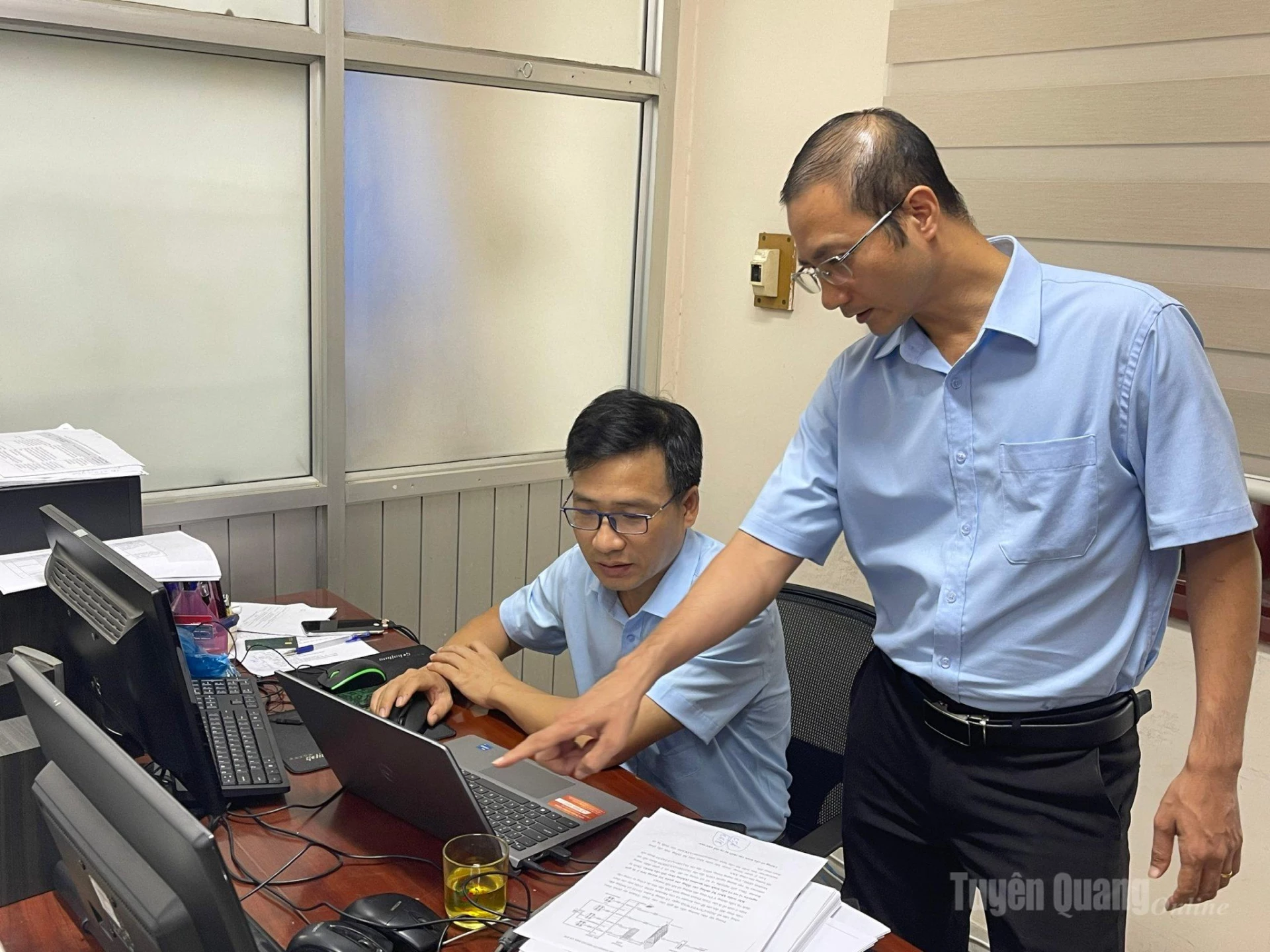 29 xã, phường đạt tỷ lệ chuyển văn bản điện tử 100% trong tháng 5